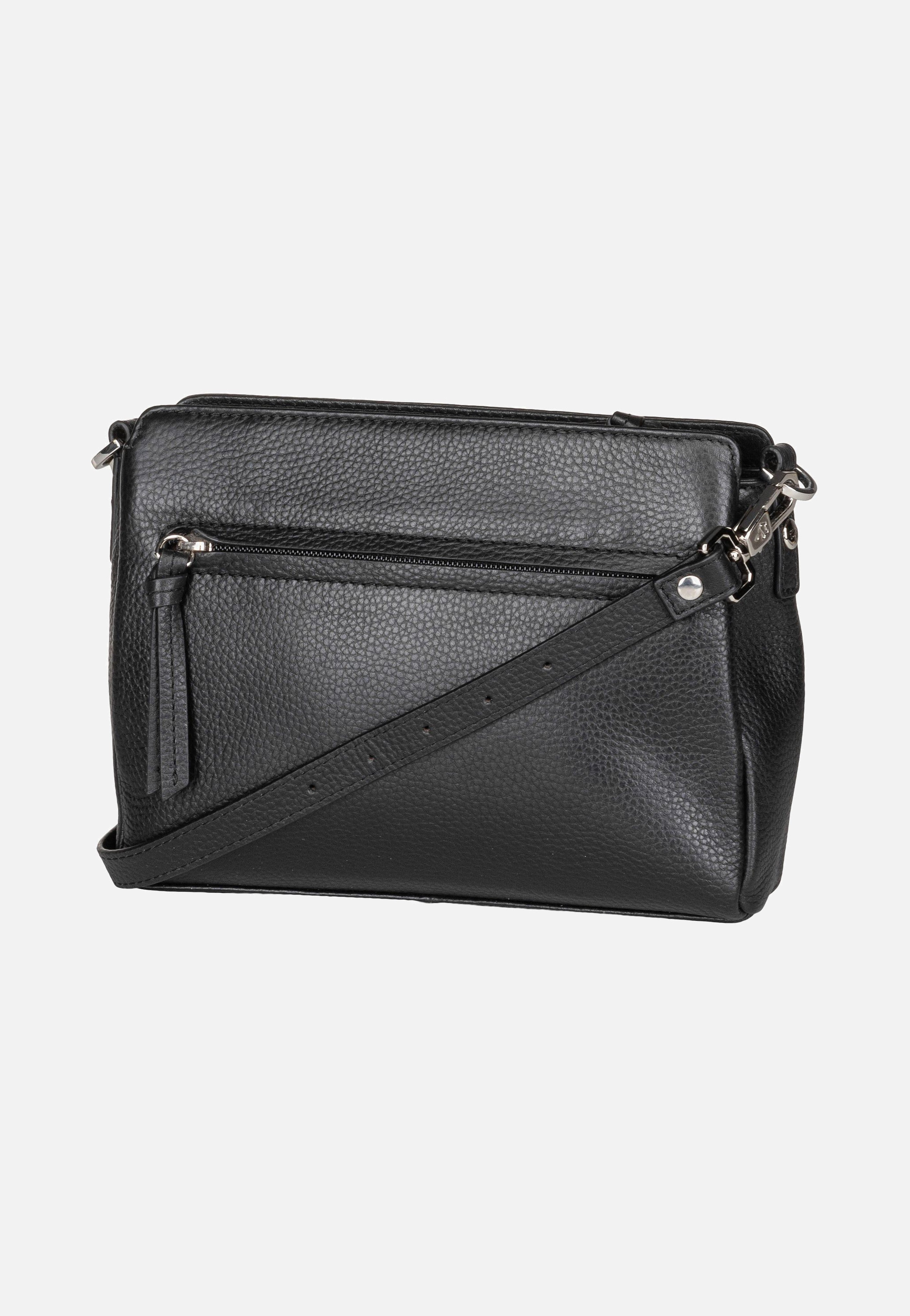 Braun Büffel Hanna RV Zip Schwarz Crossbody Bag