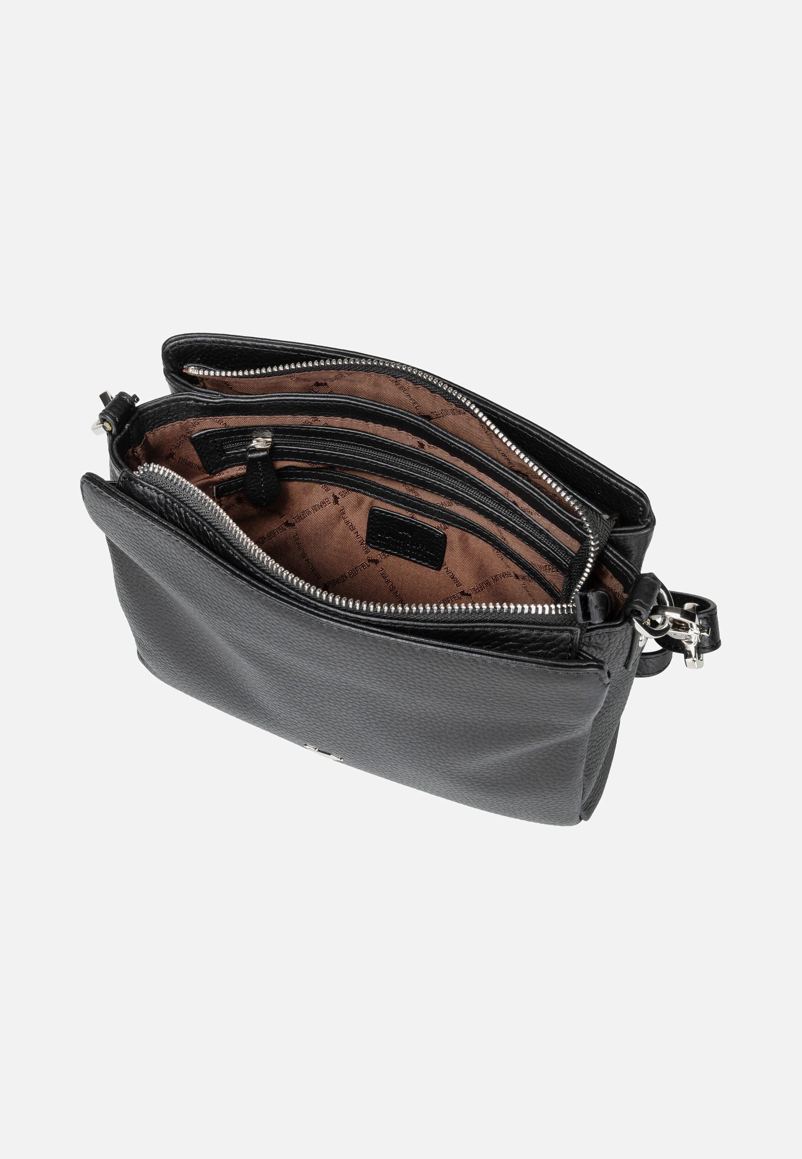 Braun Büffel Hanna RV Zip Schwarz Crossbody Bag