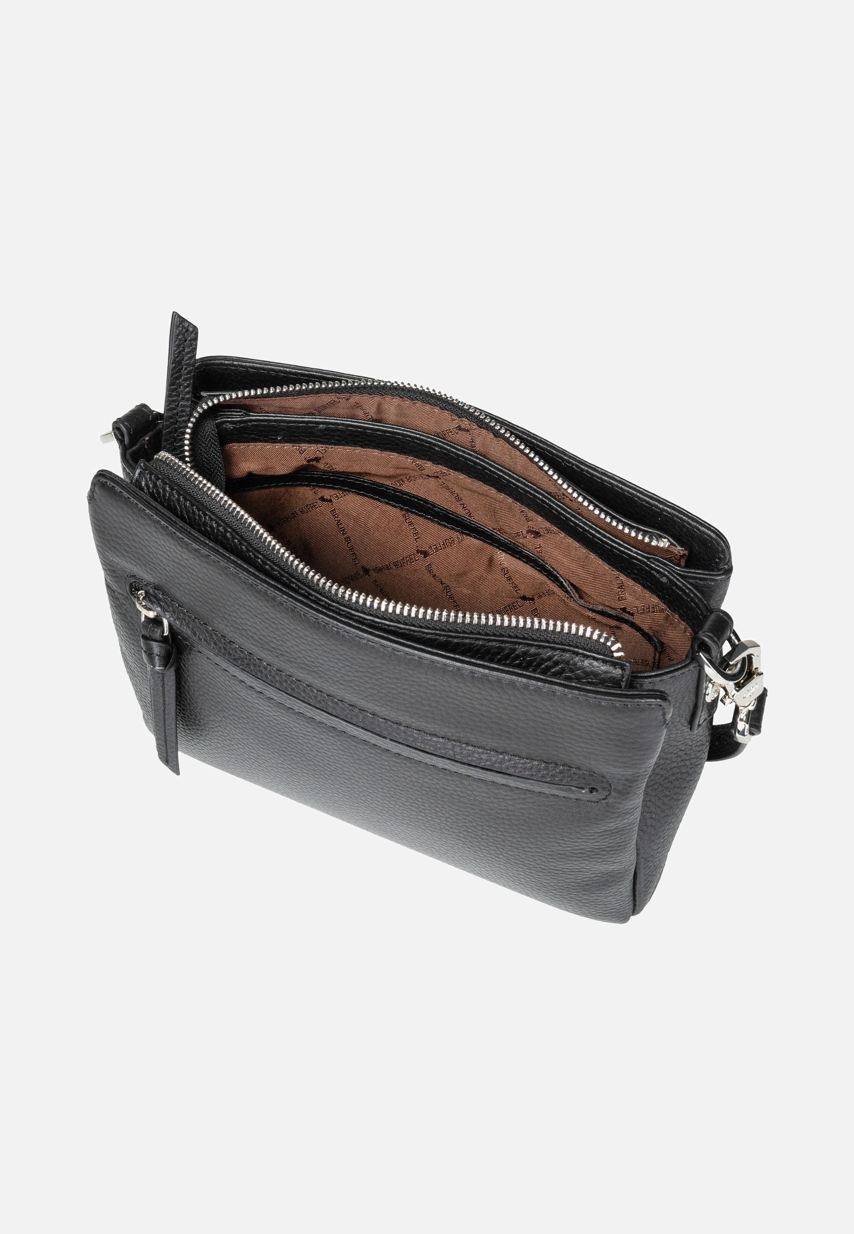 Braun Büffel Hanna RV Zip Schwarz Crossbody Bag