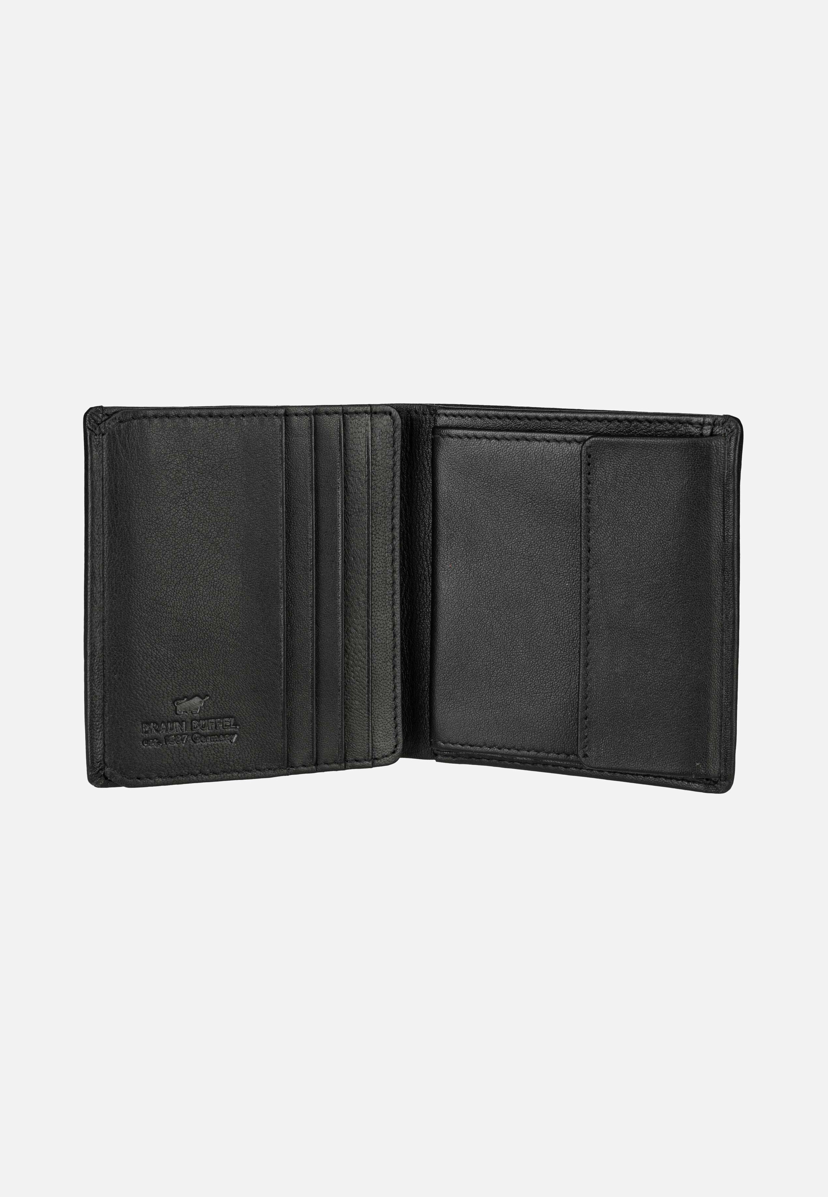 Braun Büffel - Hannes Coin Wallet Carré 8Cs Schwarz - Wallet | Neutral-Image