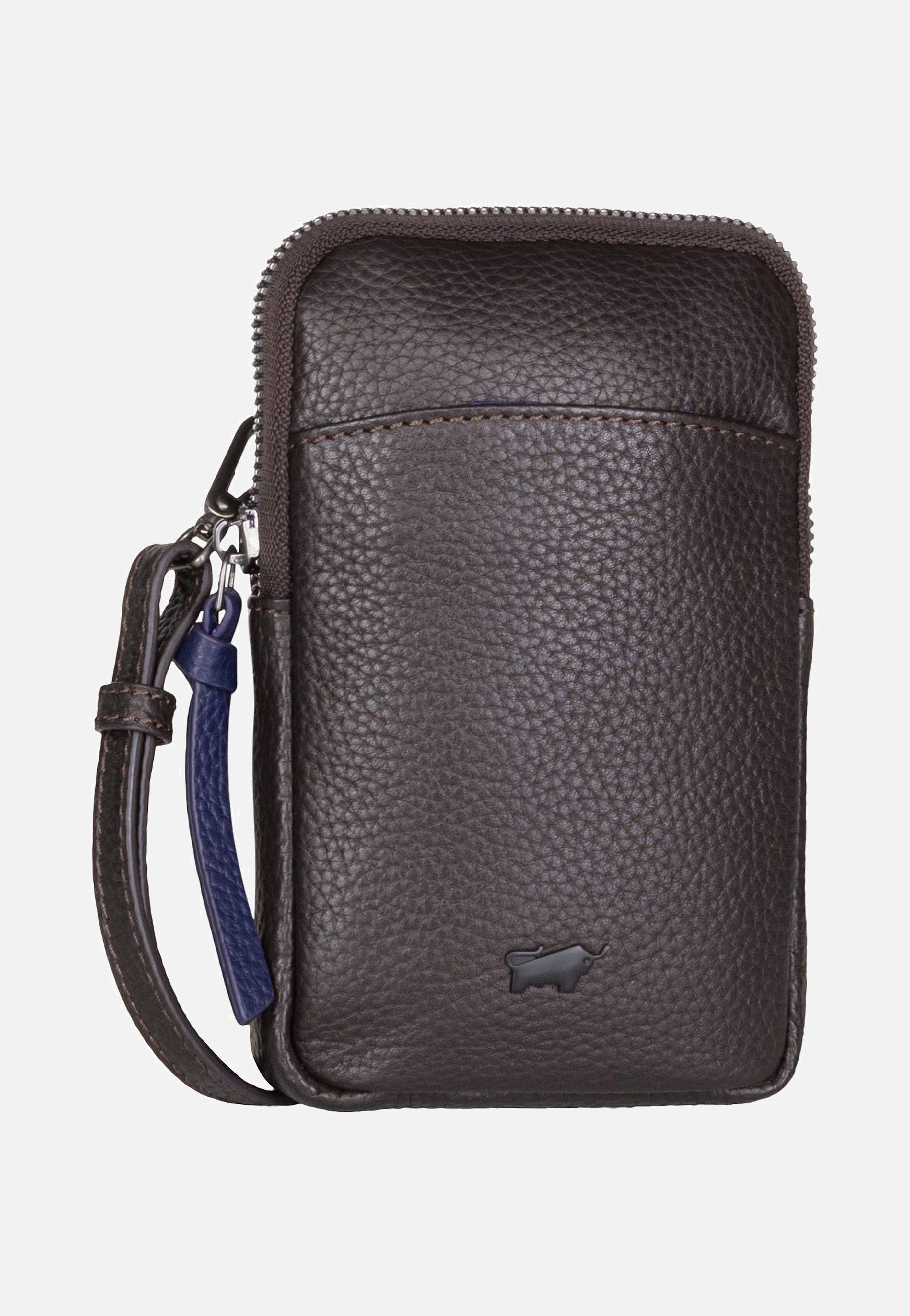 Braun Büffel - Novara Phone Pouch Choco - Phone Pouches | Men-Image