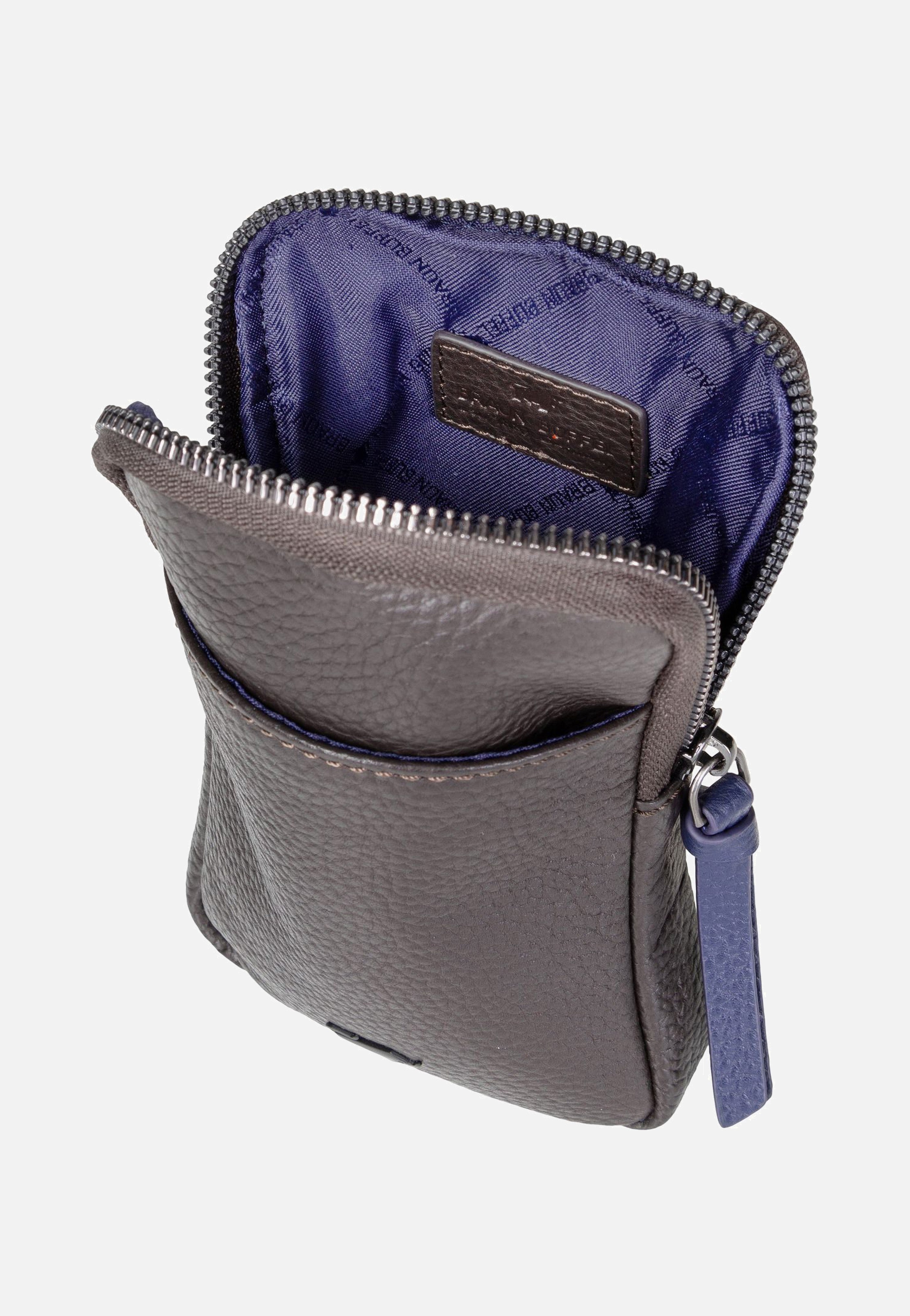 Braun Büffel - Novara Phone Pouch Choco - Phone Pouches | Men-Image