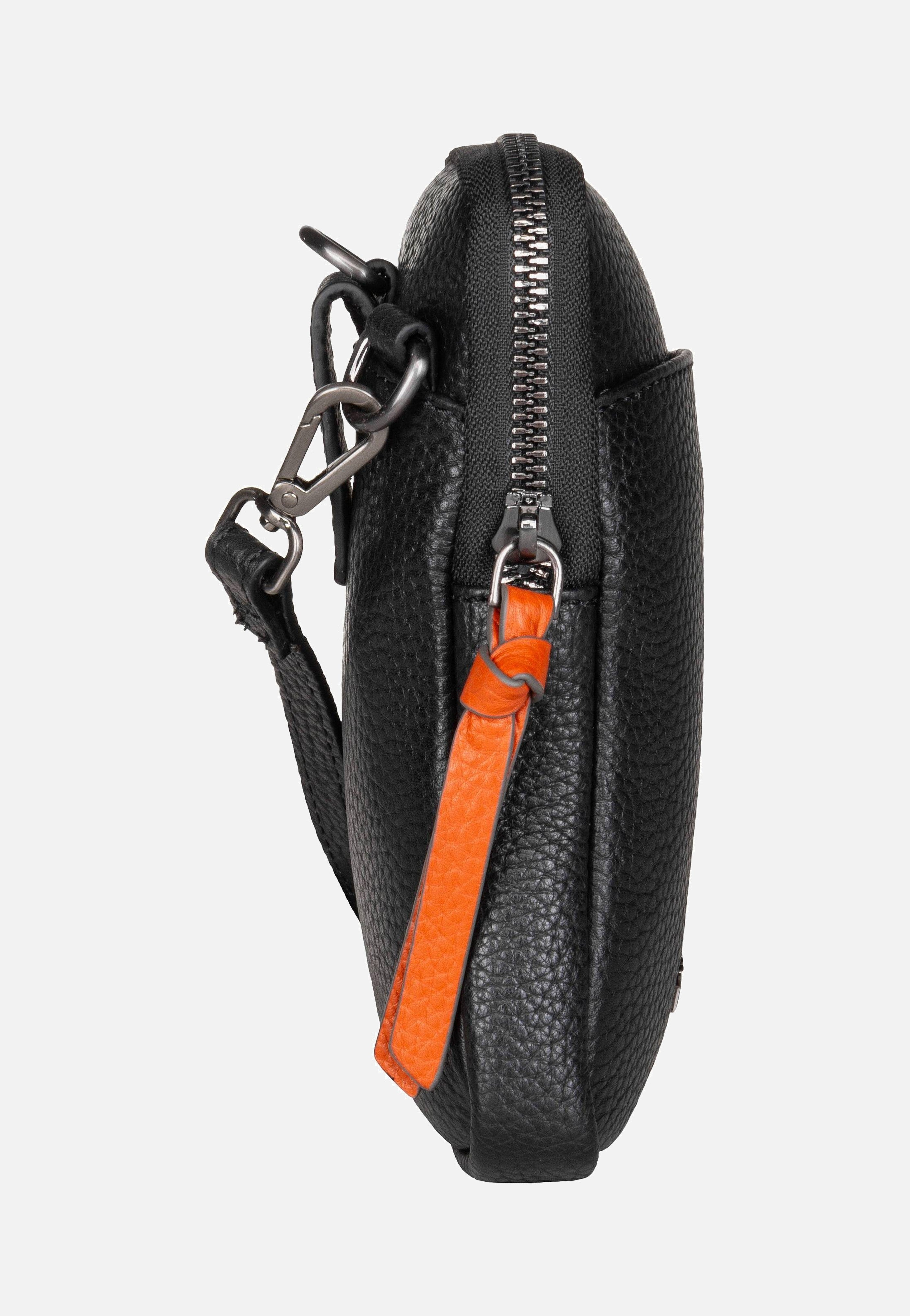 Braun Büffel - Novara Phone Pouch Schwarz - Phone Pouches | Men-Image