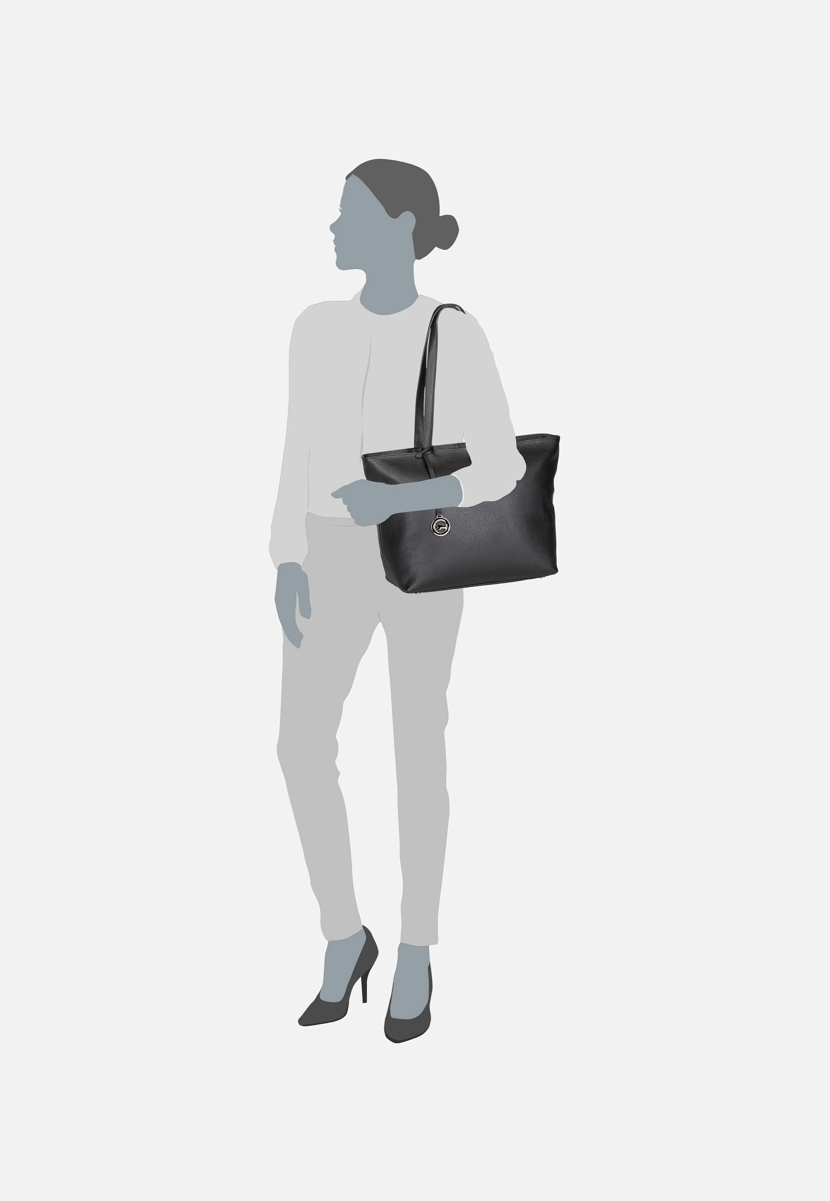 Braun Büffel - Hanna 12078 Schwarz - Shopper | Women-Image