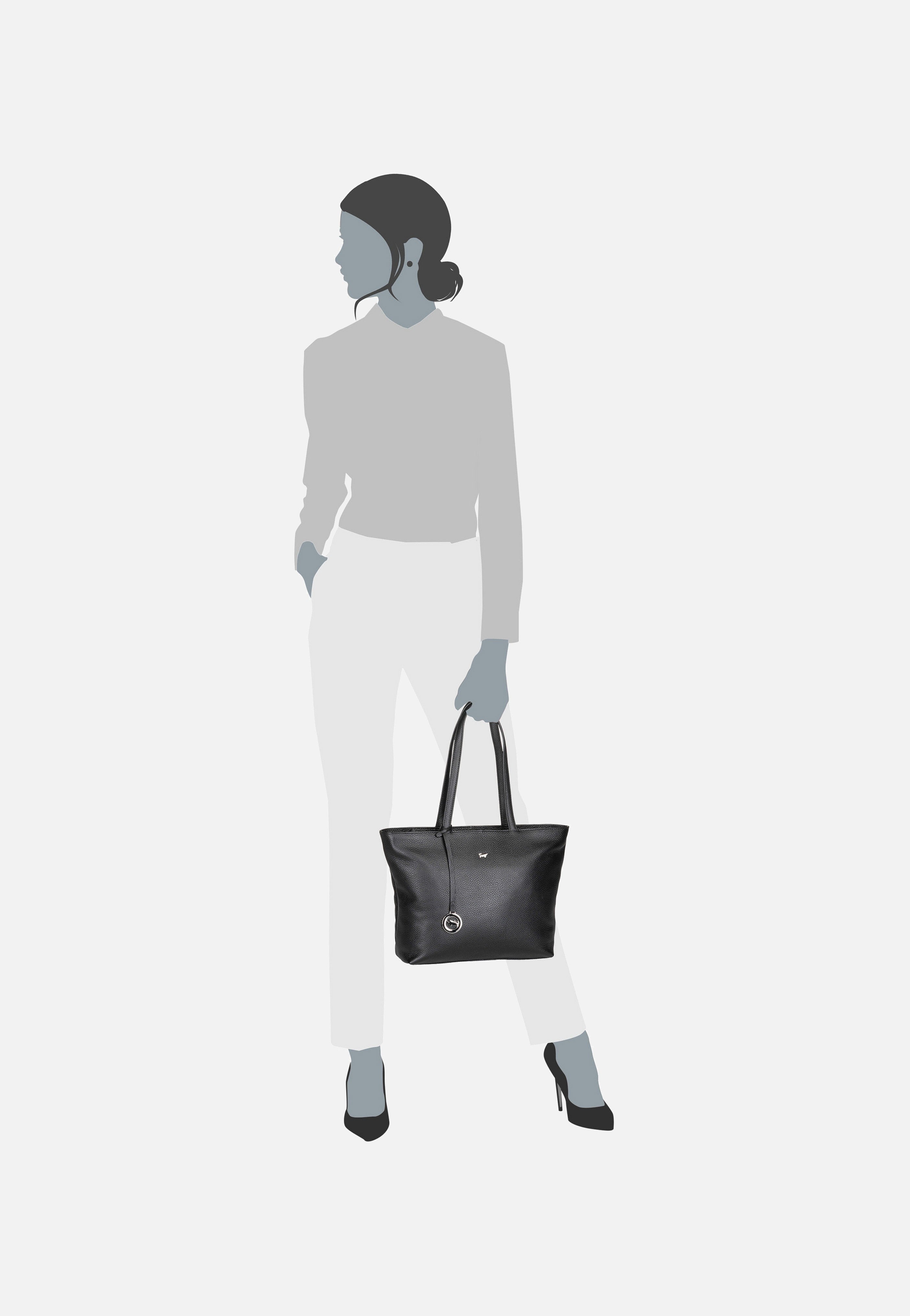 Braun Büffel - Hanna S 12077 Schwarz - Shopper | Women-Image