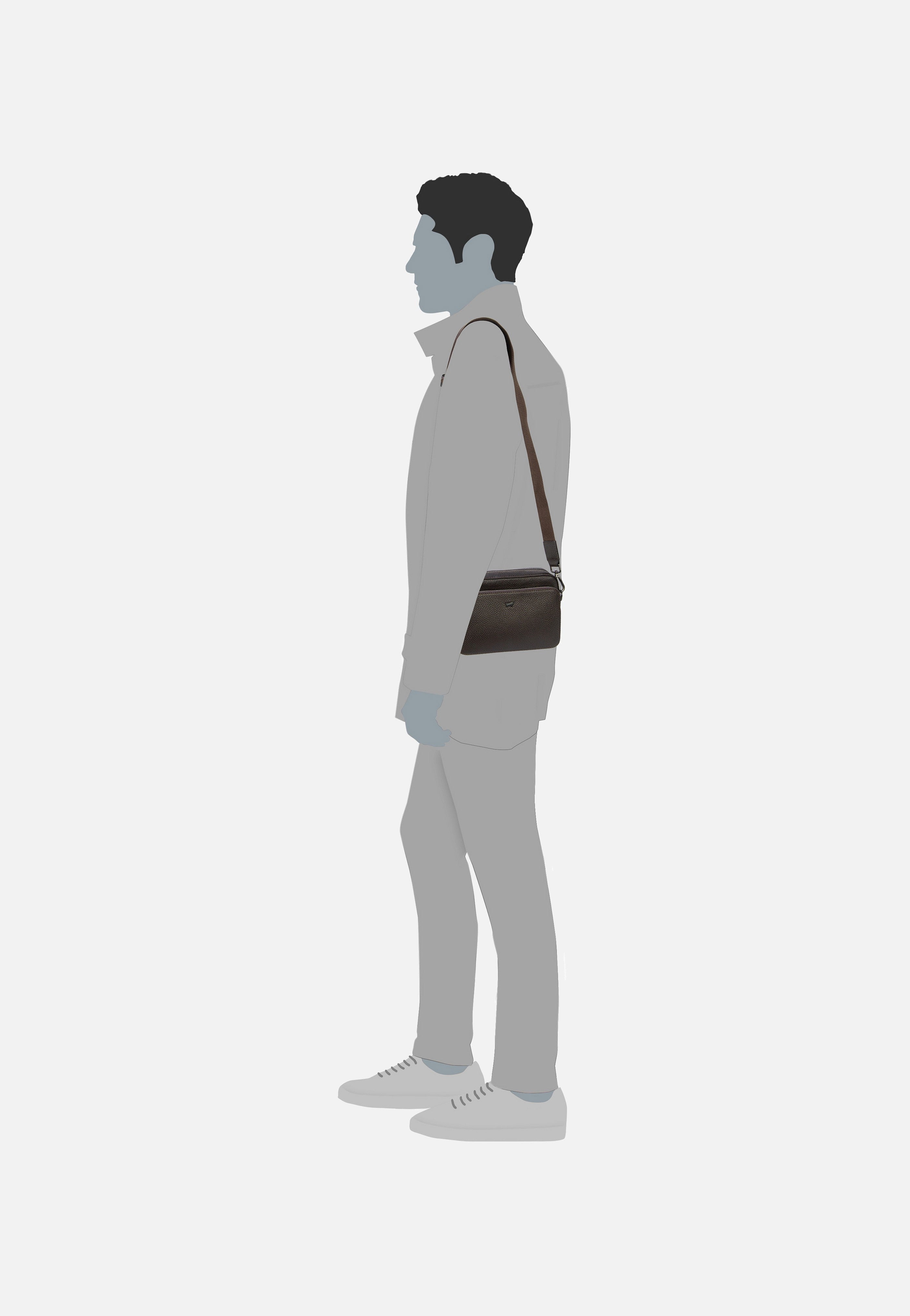 Braun Büffel - Novara 26341 Braun - Shoulder Bag | Men-Image