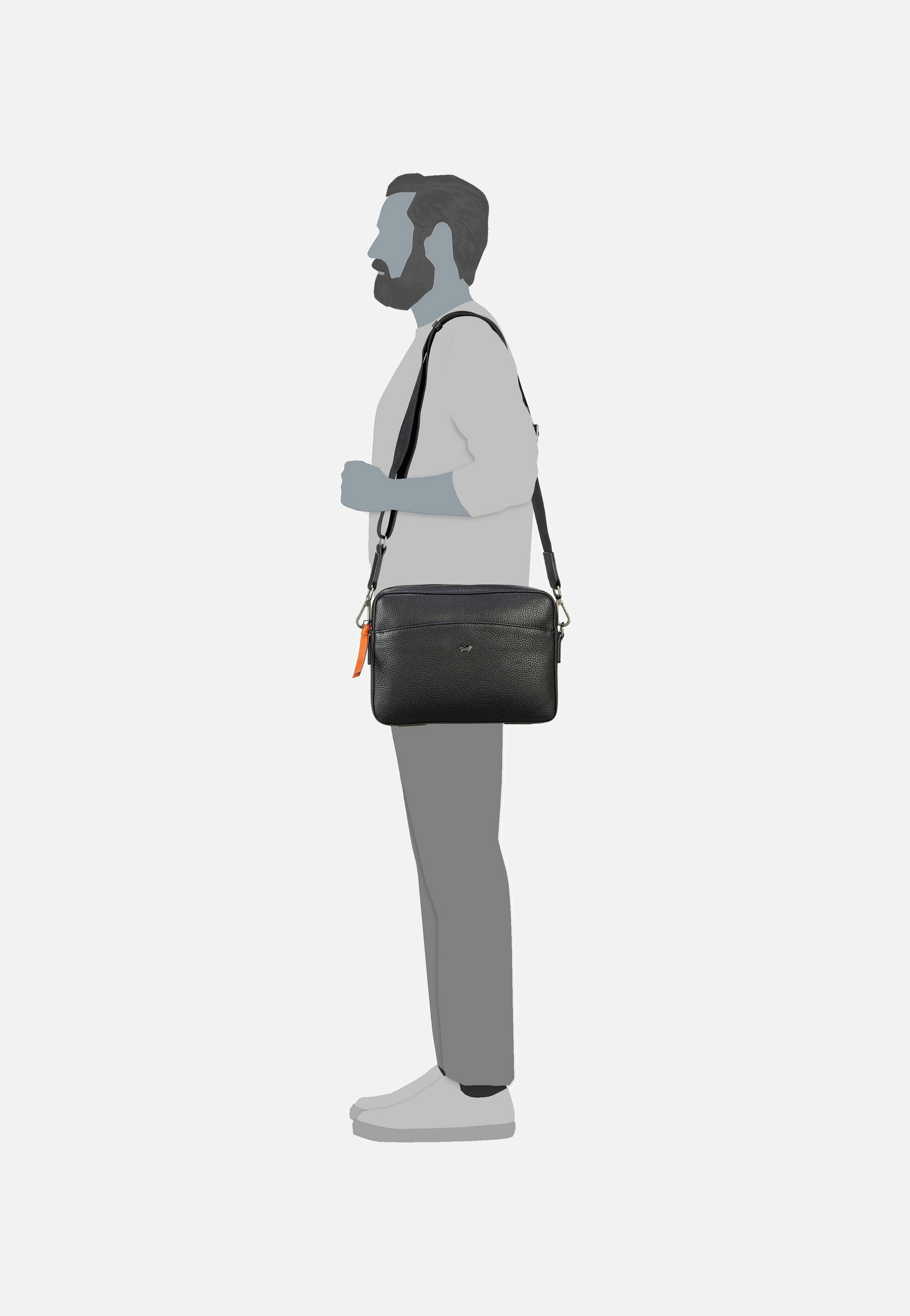 Braun Büffel - Novara 26353 Schwarz - Crossbody Bag | Men-Image