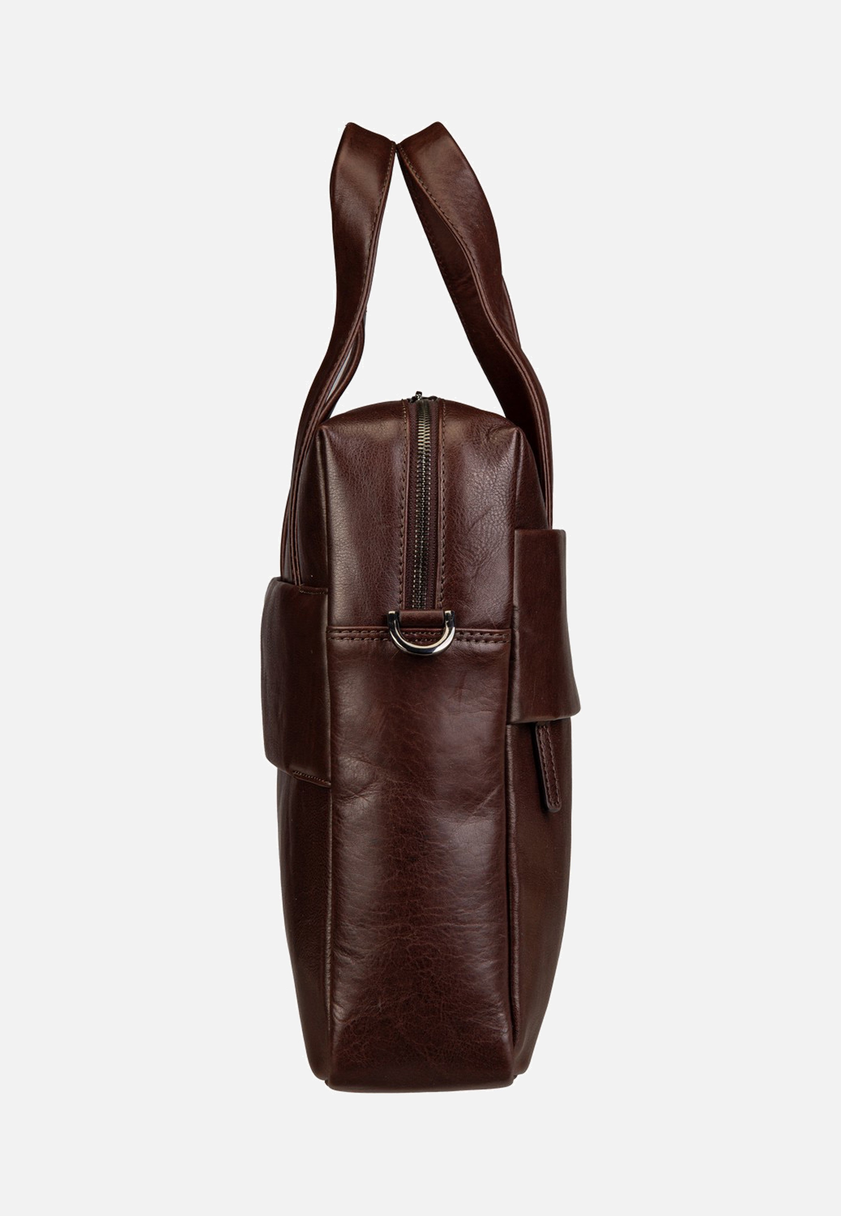 Braun Büffel Arezzo Businesstasche Braun Briefcase