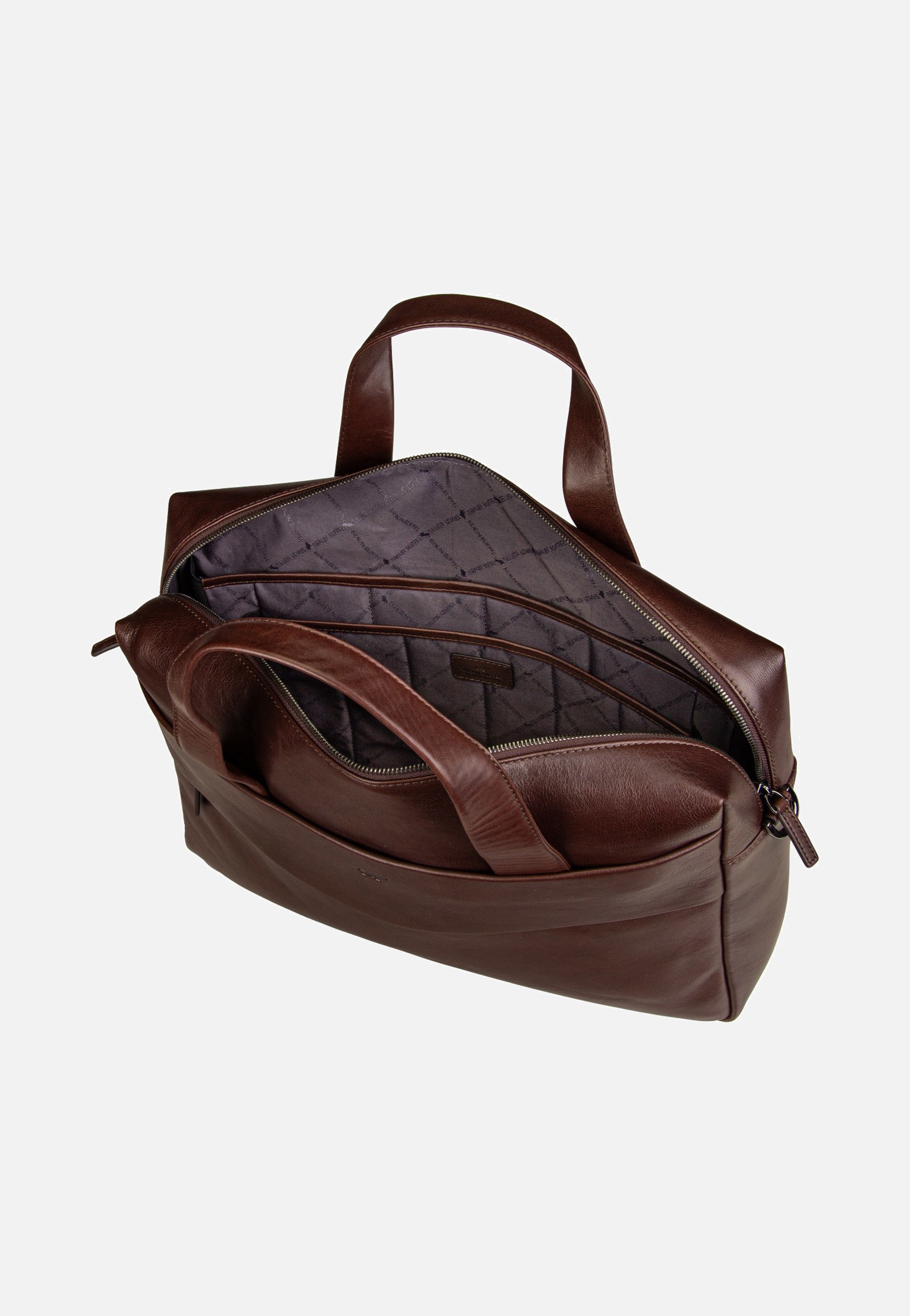 Braun Büffel Arezzo Businesstasche Braun Briefcase