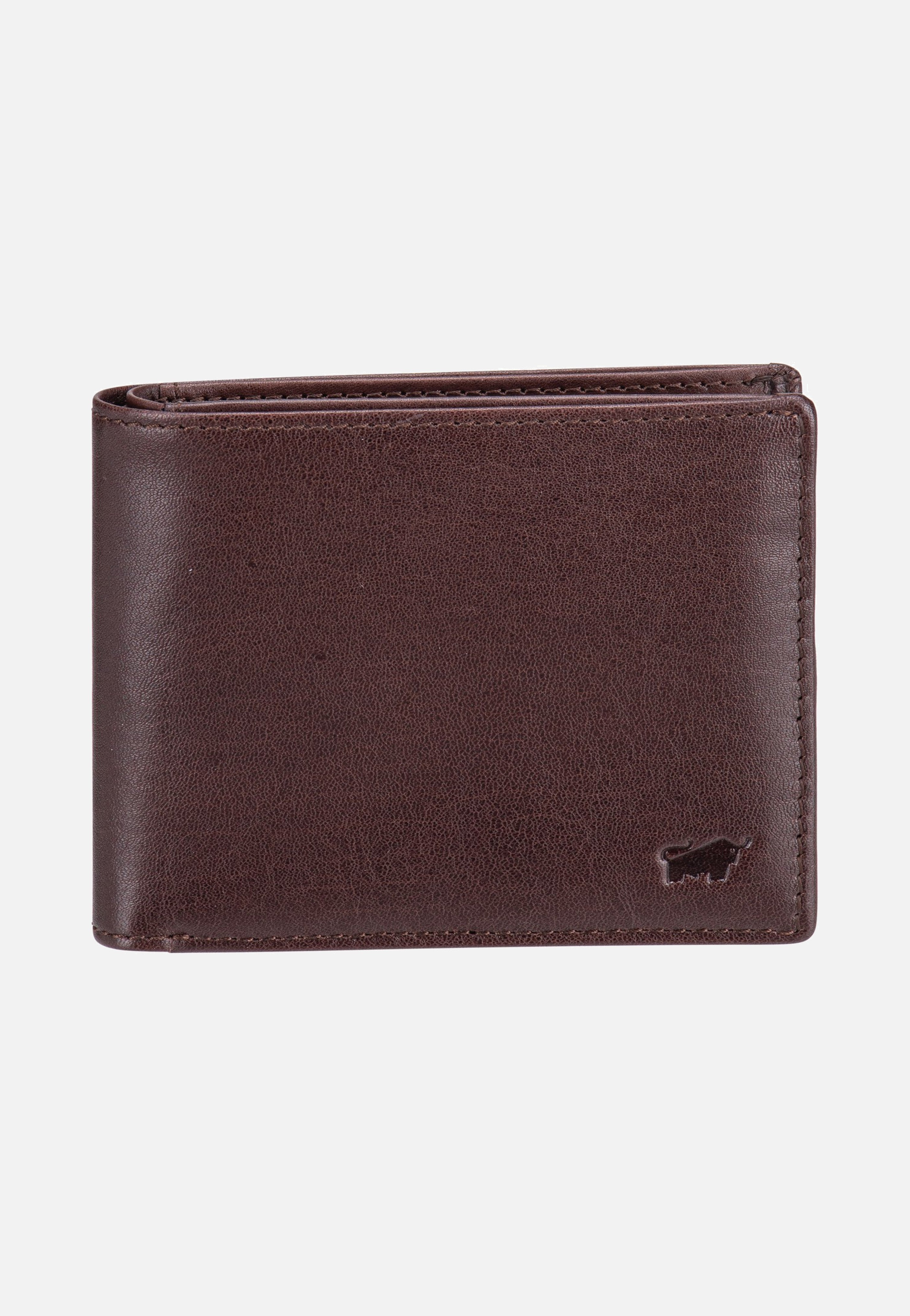 Braun Büffel Arezzo RFID 4+4Cs Braun Wallet