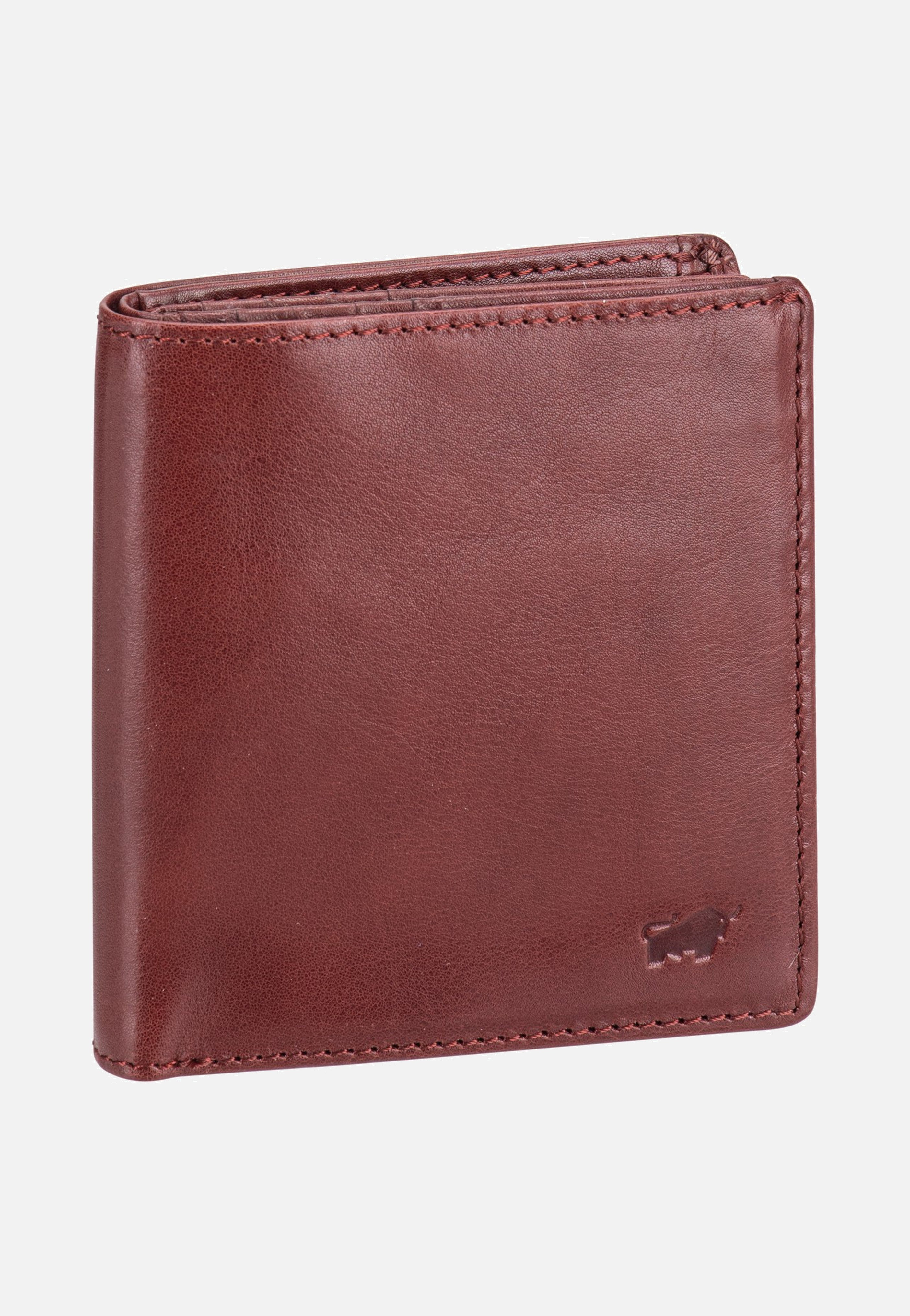 Braun Büffel Arezzo RFID Carré 8Cs Tabak Wallet