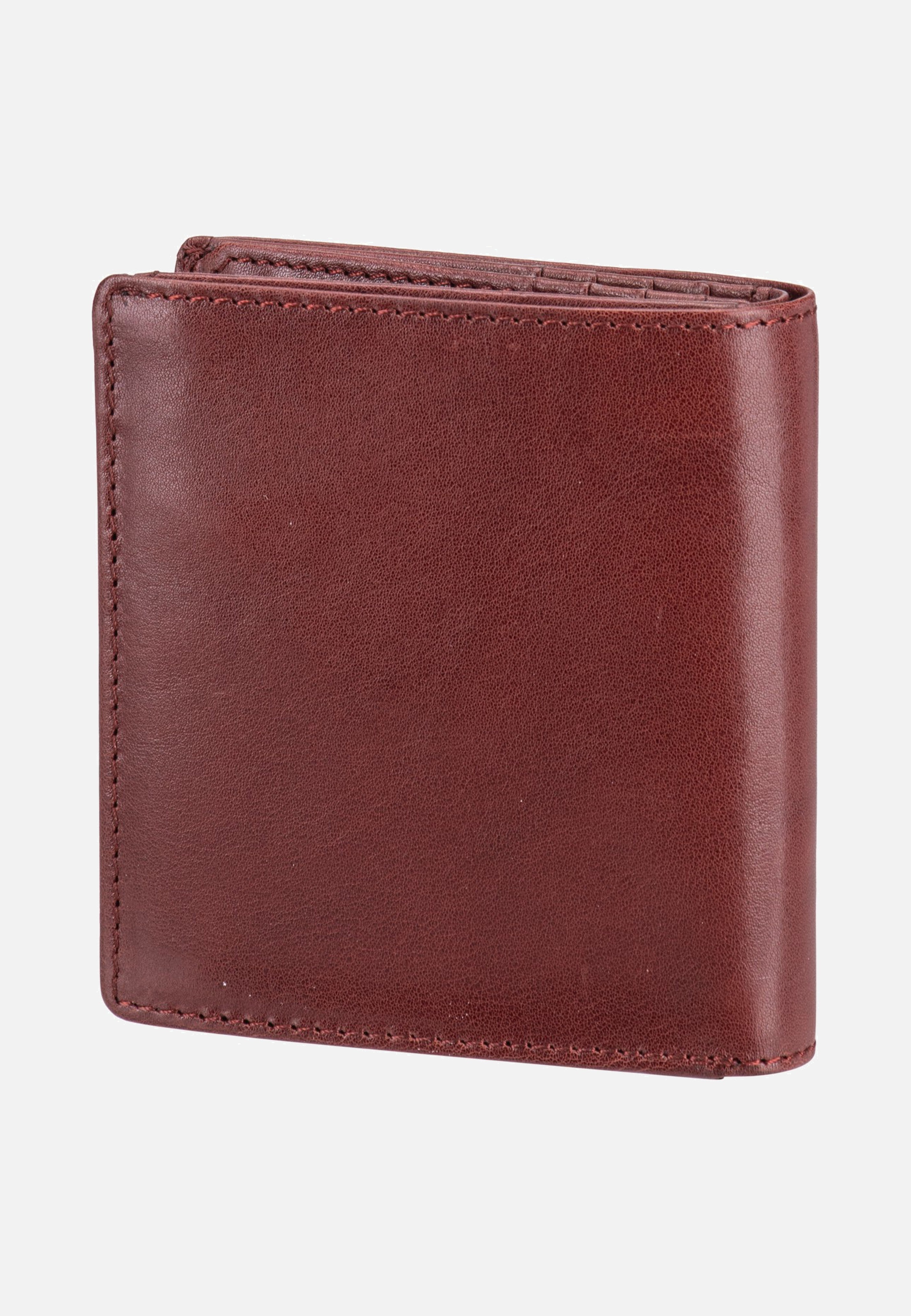 Braun Büffel Arezzo RFID Carré 8Cs Tabak Wallet