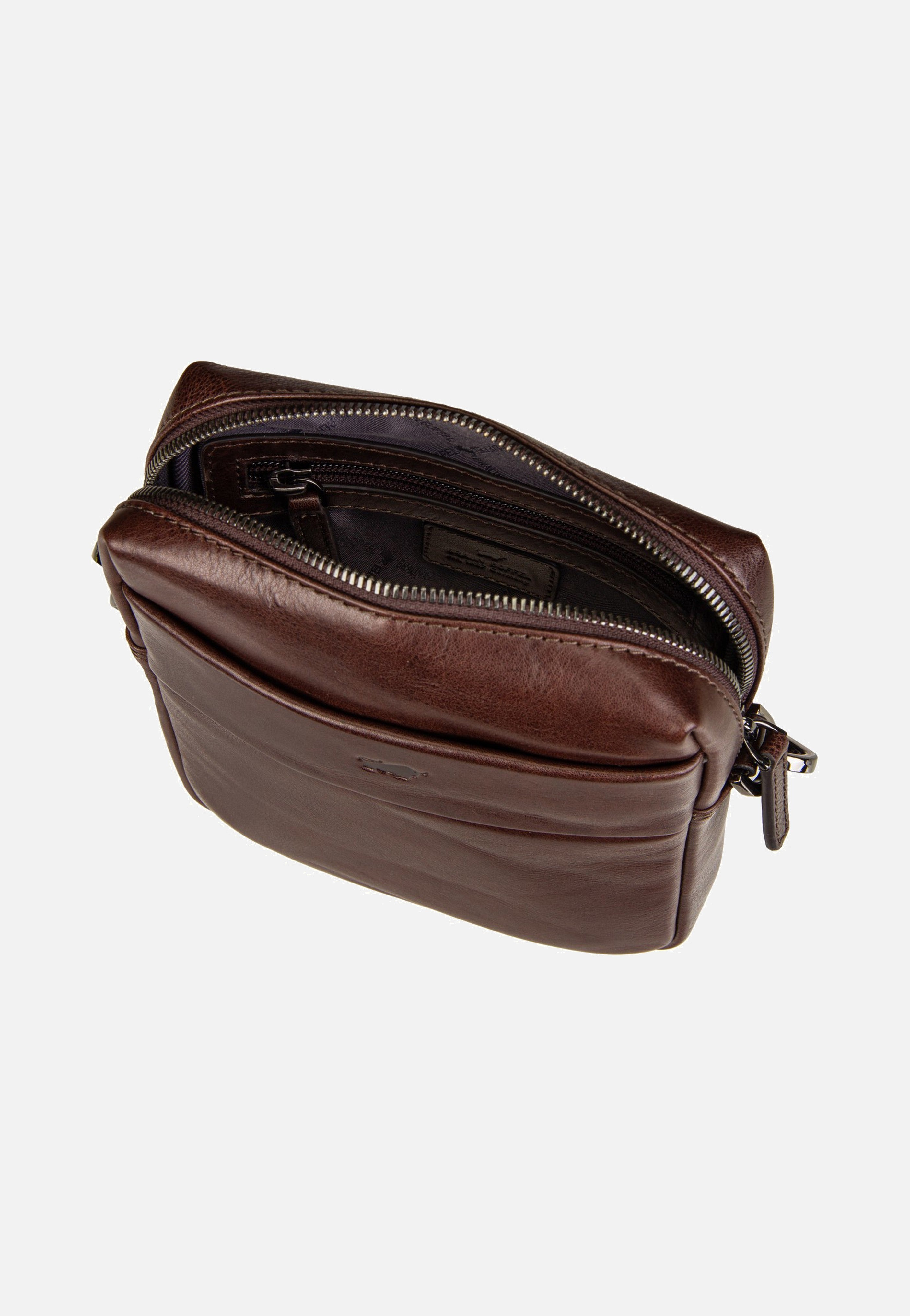 Braun Büffel - Arezzo Umhängetasche Braun - Shoulder Bag | Men-Image