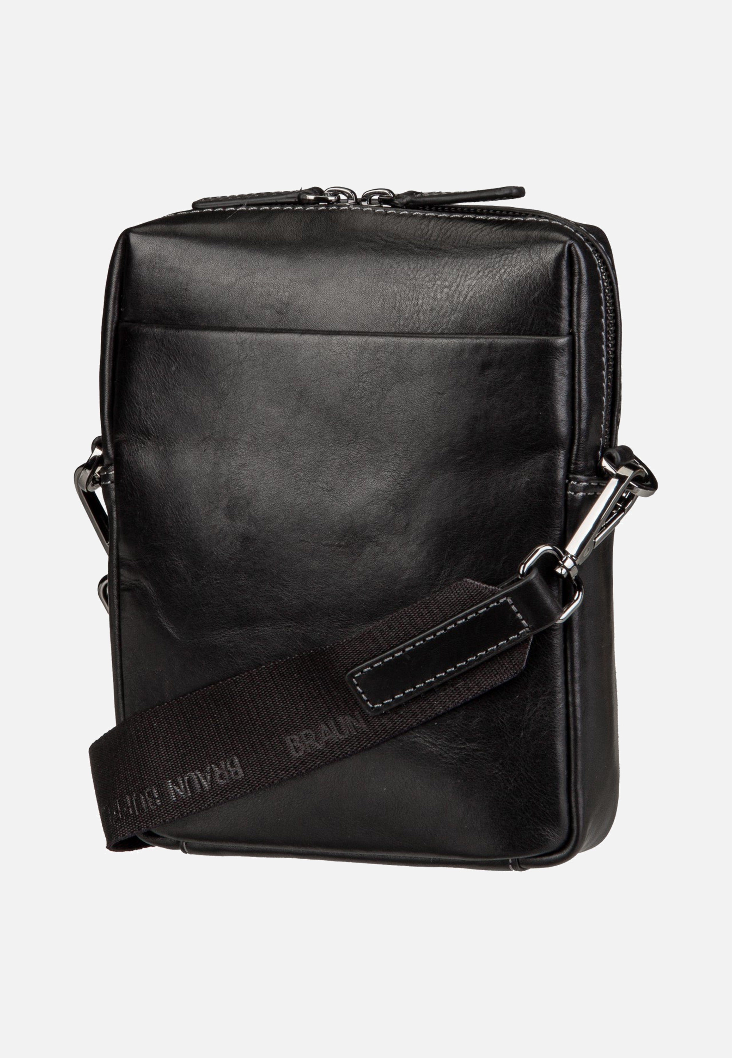 Braun Büffel Arezzo Umhängetasche Schwarz Shoulder Bag