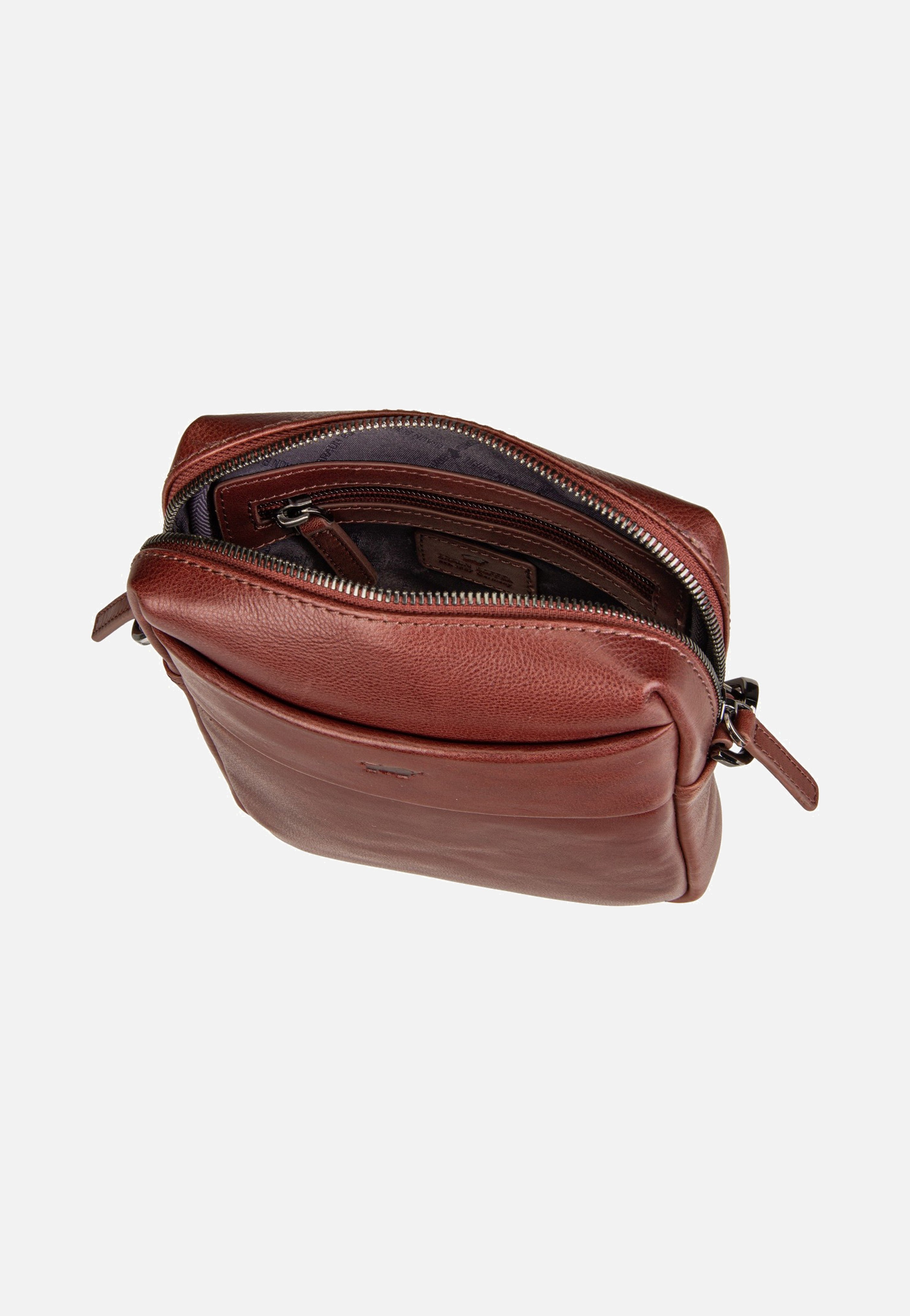 Braun Büffel Arezzo Umhängetasche Tabak Shoulder Bag
