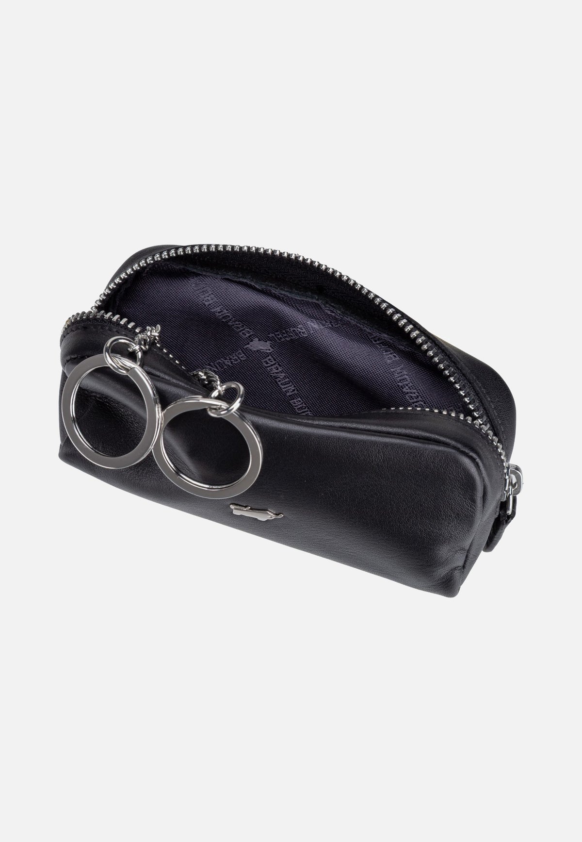 Braun Büffel Golf M Zip Black Caso clave