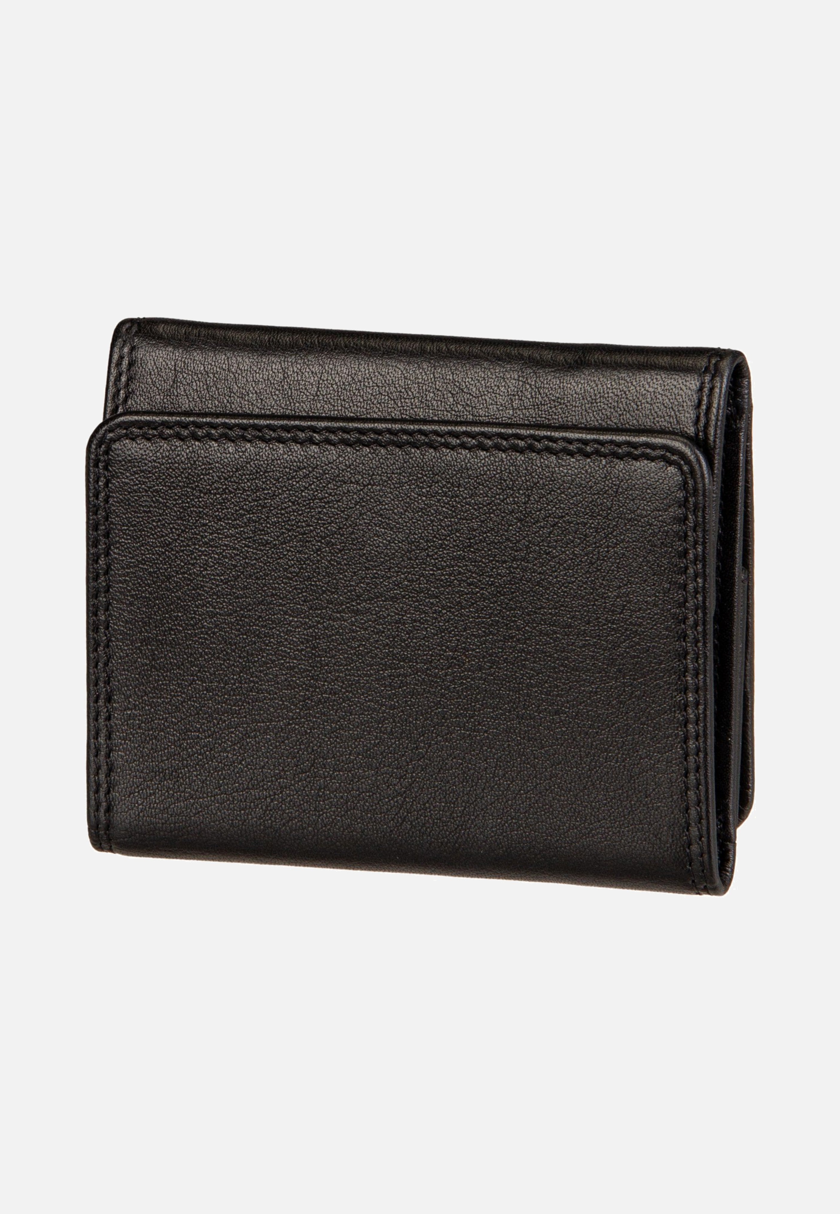 Braun Büffel Golf RFID Coin Purse 2Cs Black Wallet