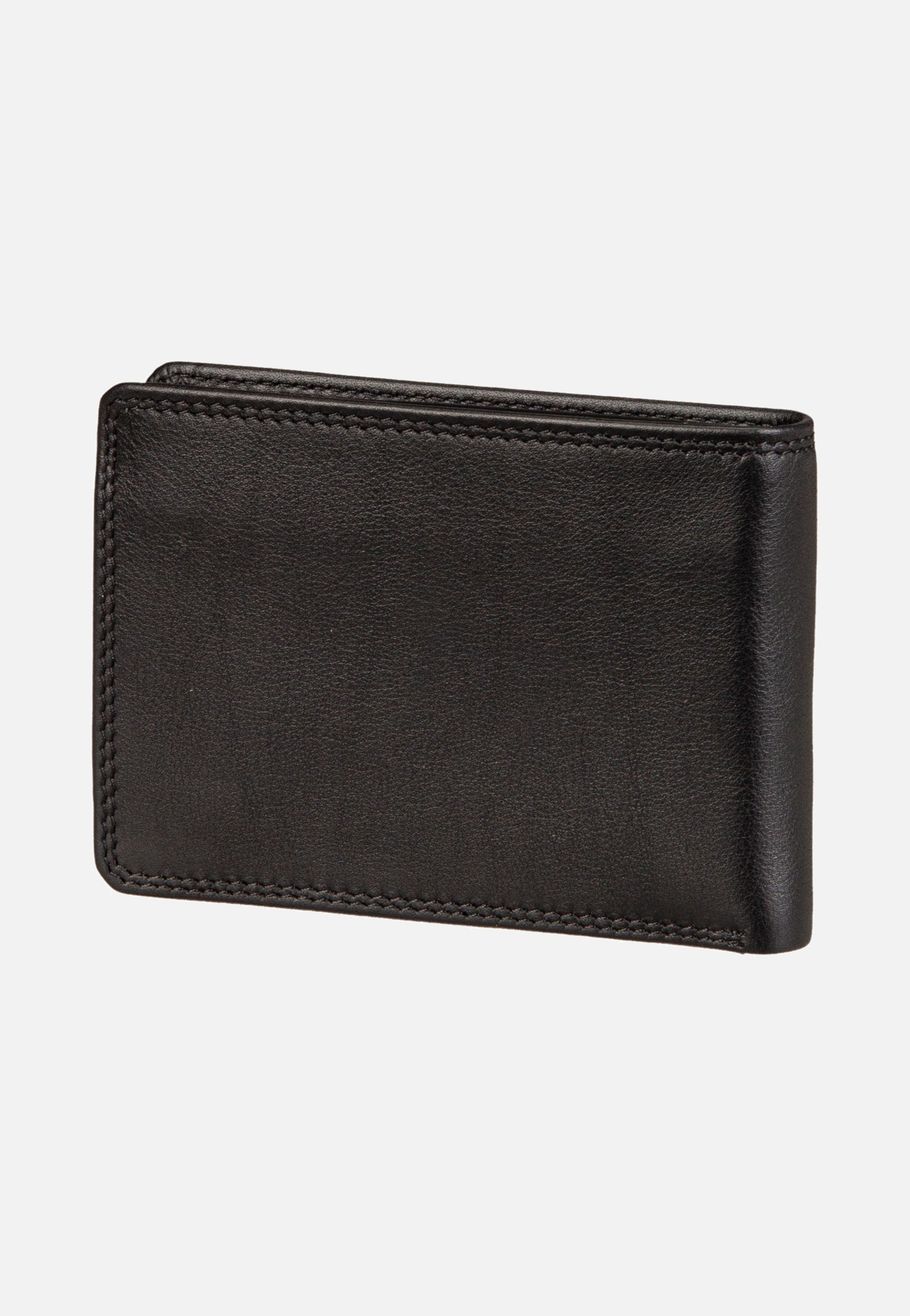 Braun Büffel Golf RFID Coin Wallet 4Cs Black Wallet
