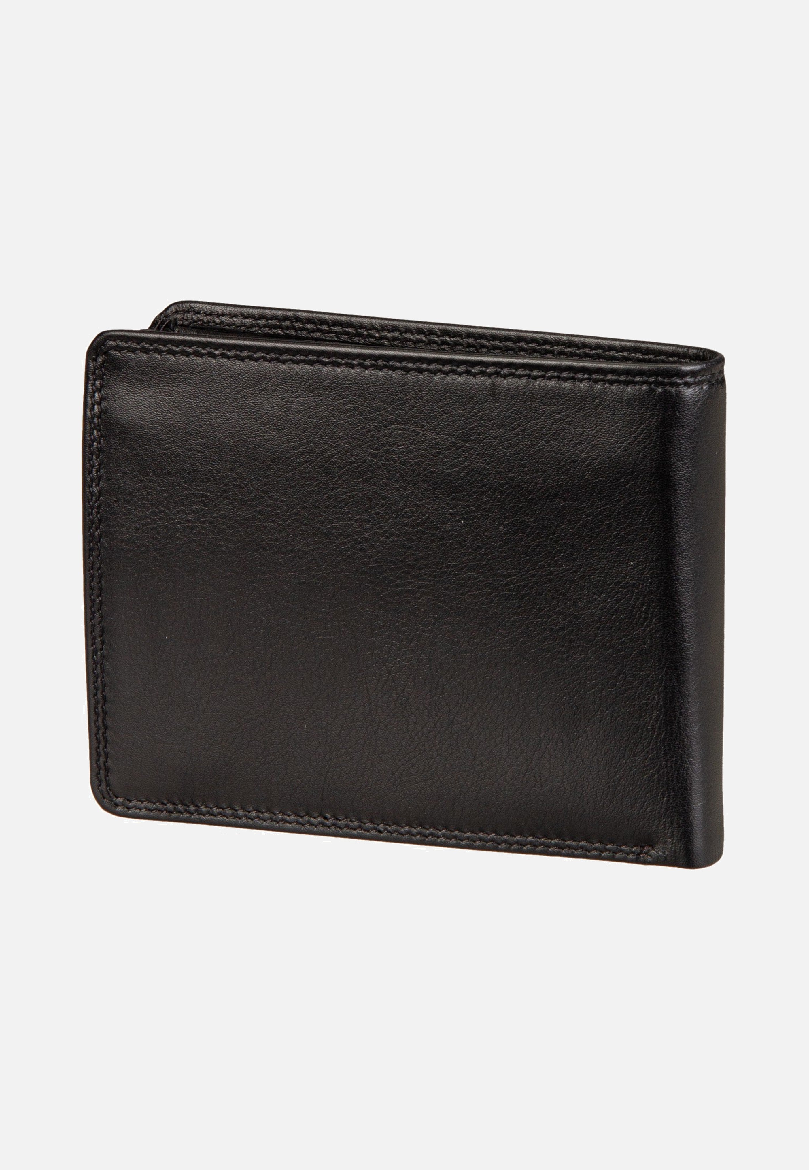 Braun Büffel Golf RFID Coin Wallet 8Cs + Loop Black Wallet
