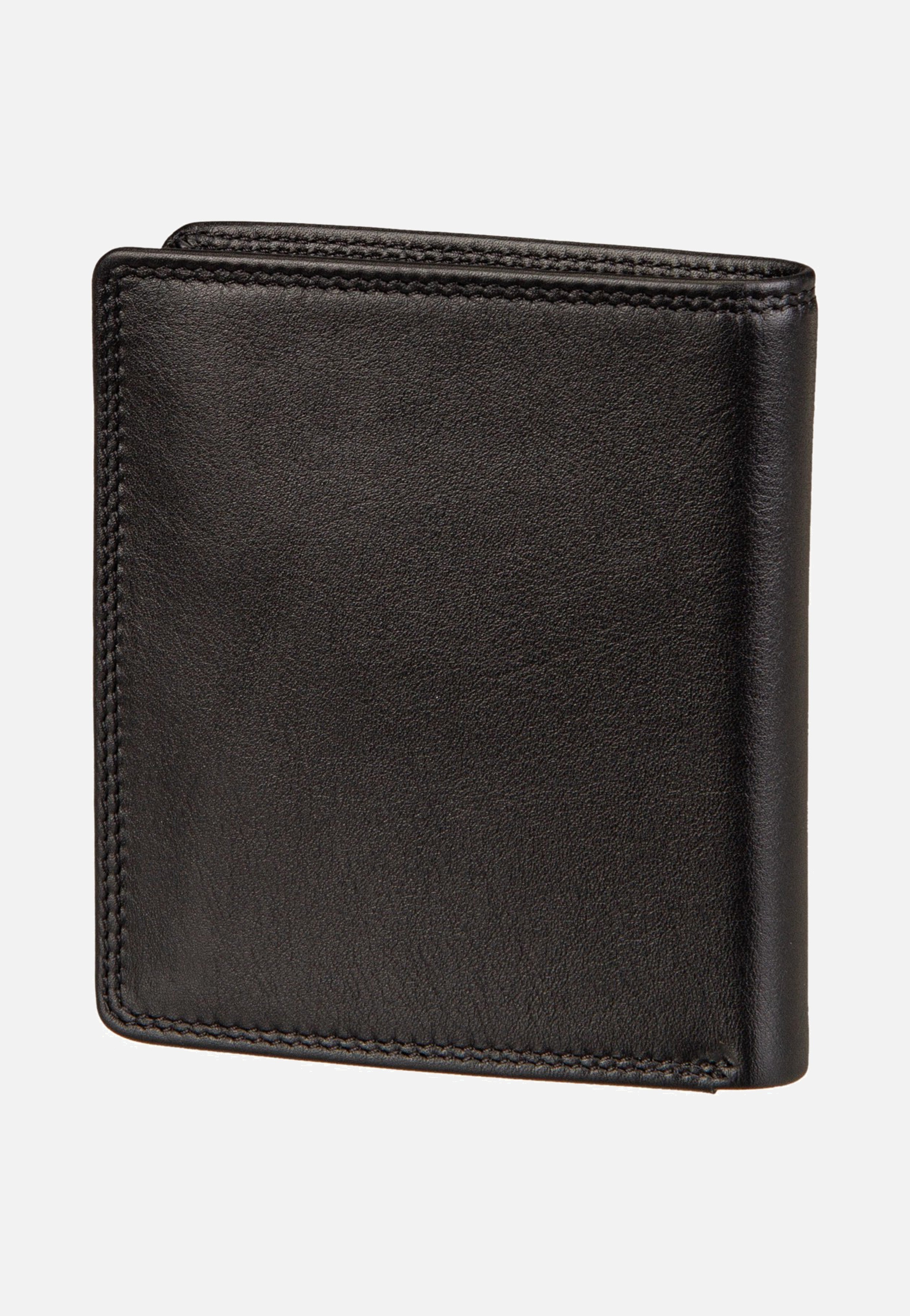 Braun Büffel Golf RFID Coin Wallet Carré 6Cs Black Wallet