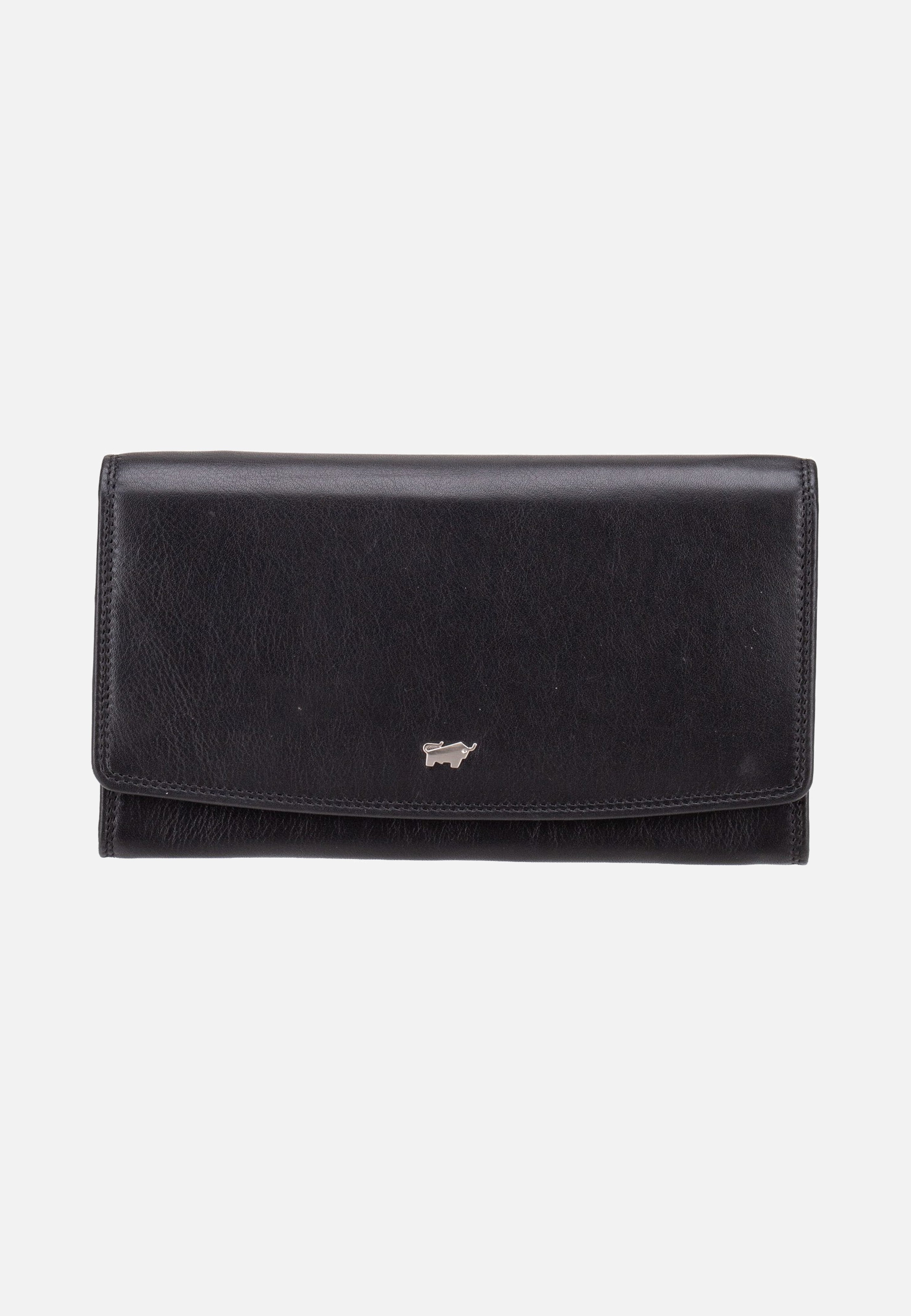 Braun Büffel Golf RFID Wallet L 9Cs Black Wallet