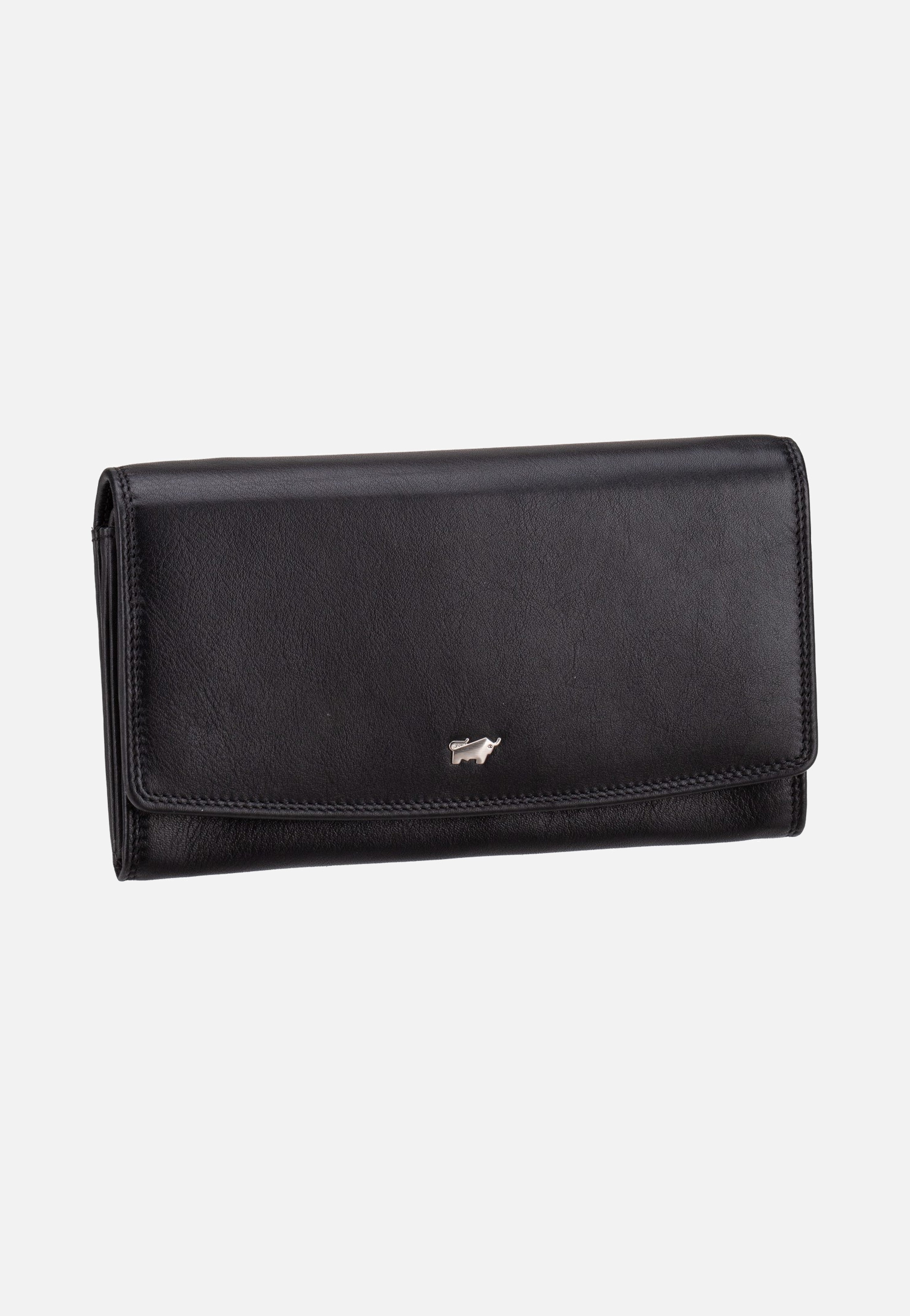 Braun Büffel Golf RFID Wallet L 9Cs Black Wallet
