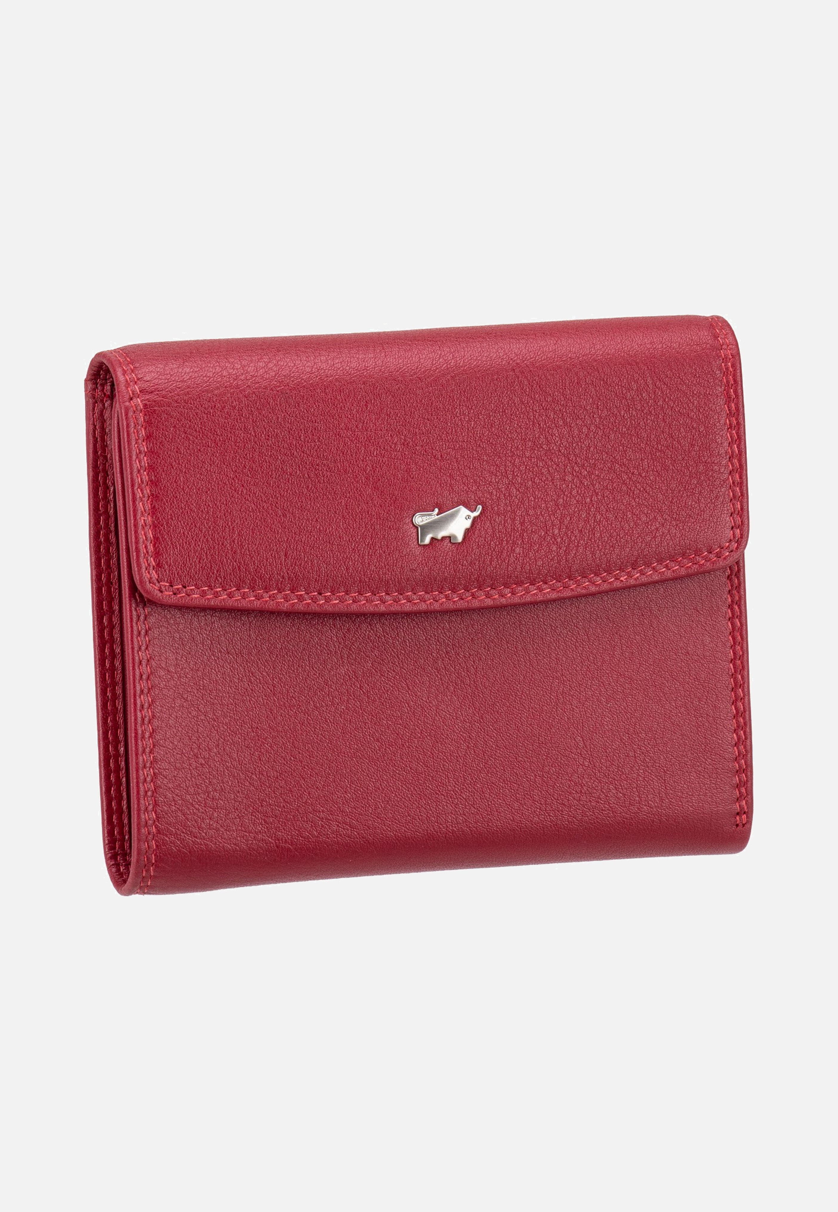Braun Büffel Golf RFID Wallet M 8Cs Red Wallet