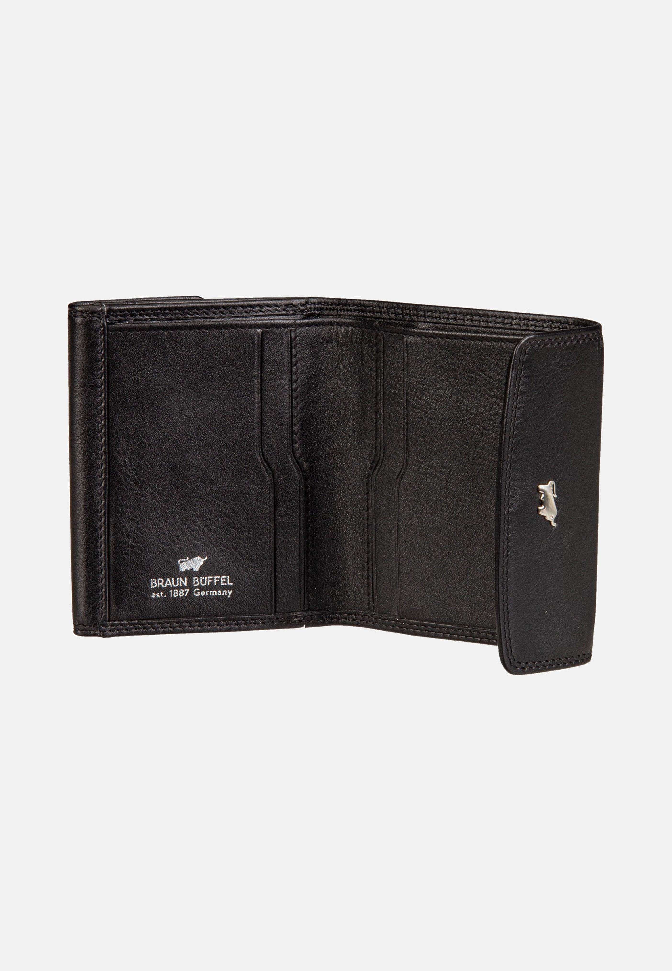 Braun Büffel Golf RFID Wallet S 4Cs Black Wallet