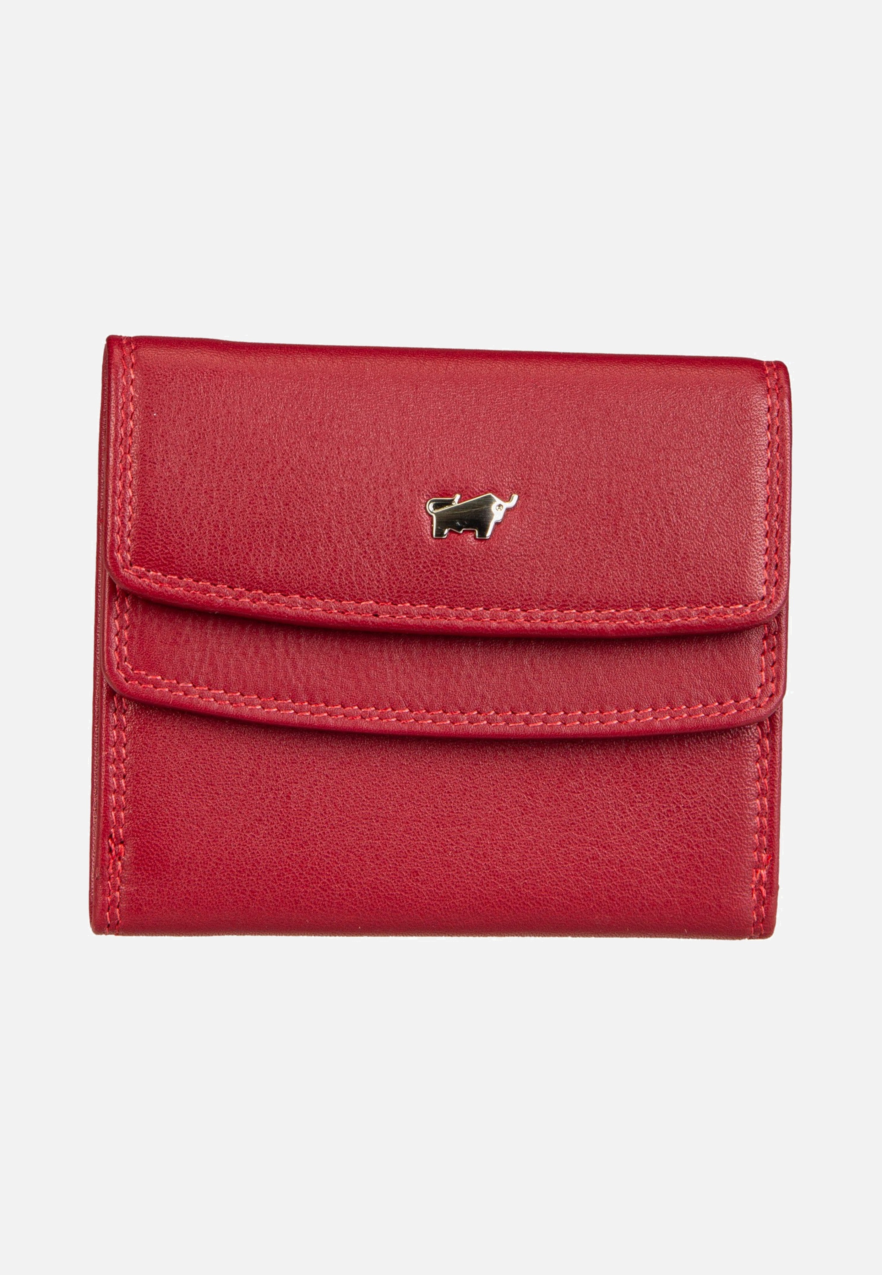 Braun Büffel Golf RFID Wallet S 4Cs Red Wallet