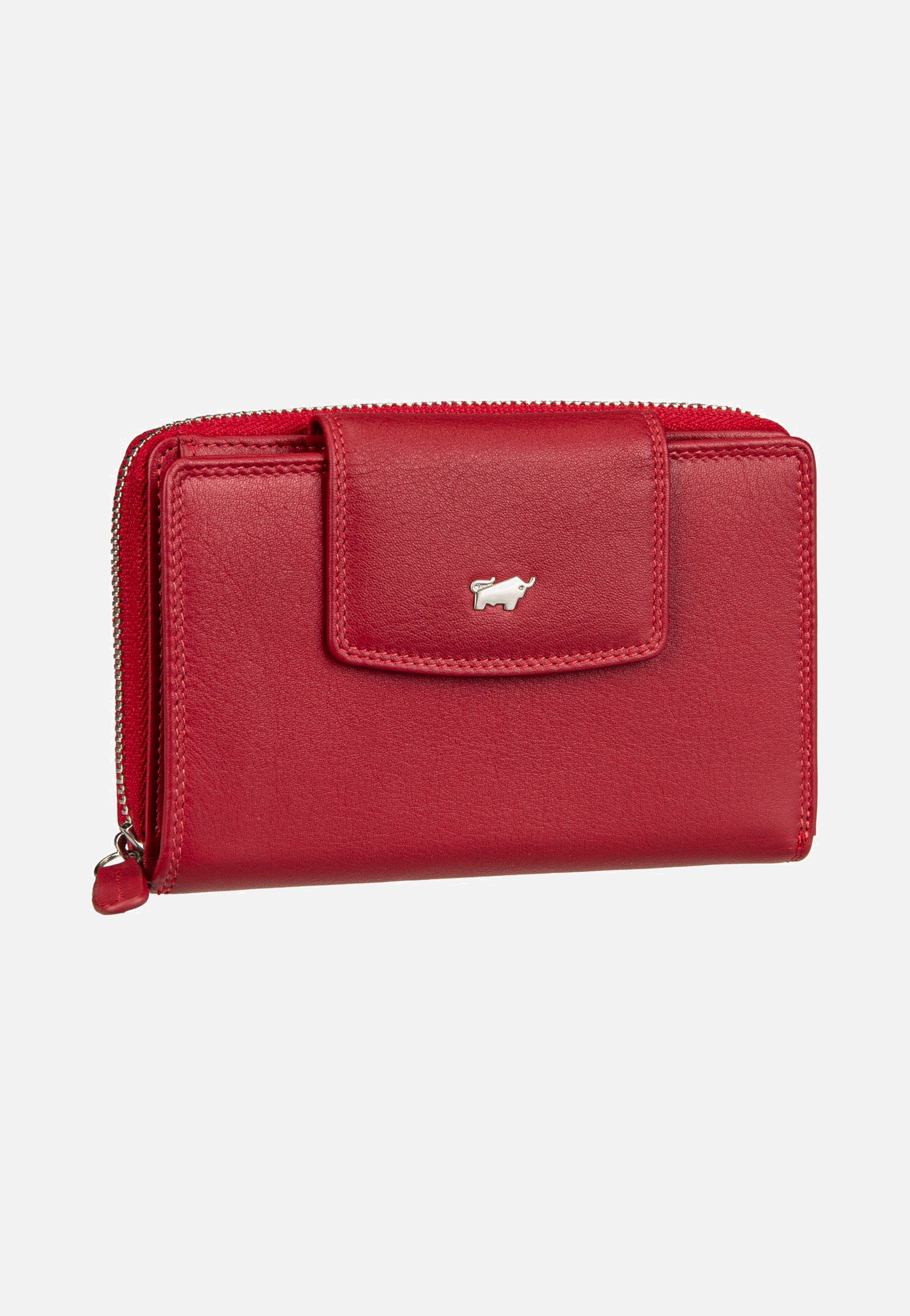 Braun Büffel - Golf RFID Zip-Wallet M 15Cs Red - Wallet | Neutral-Image
