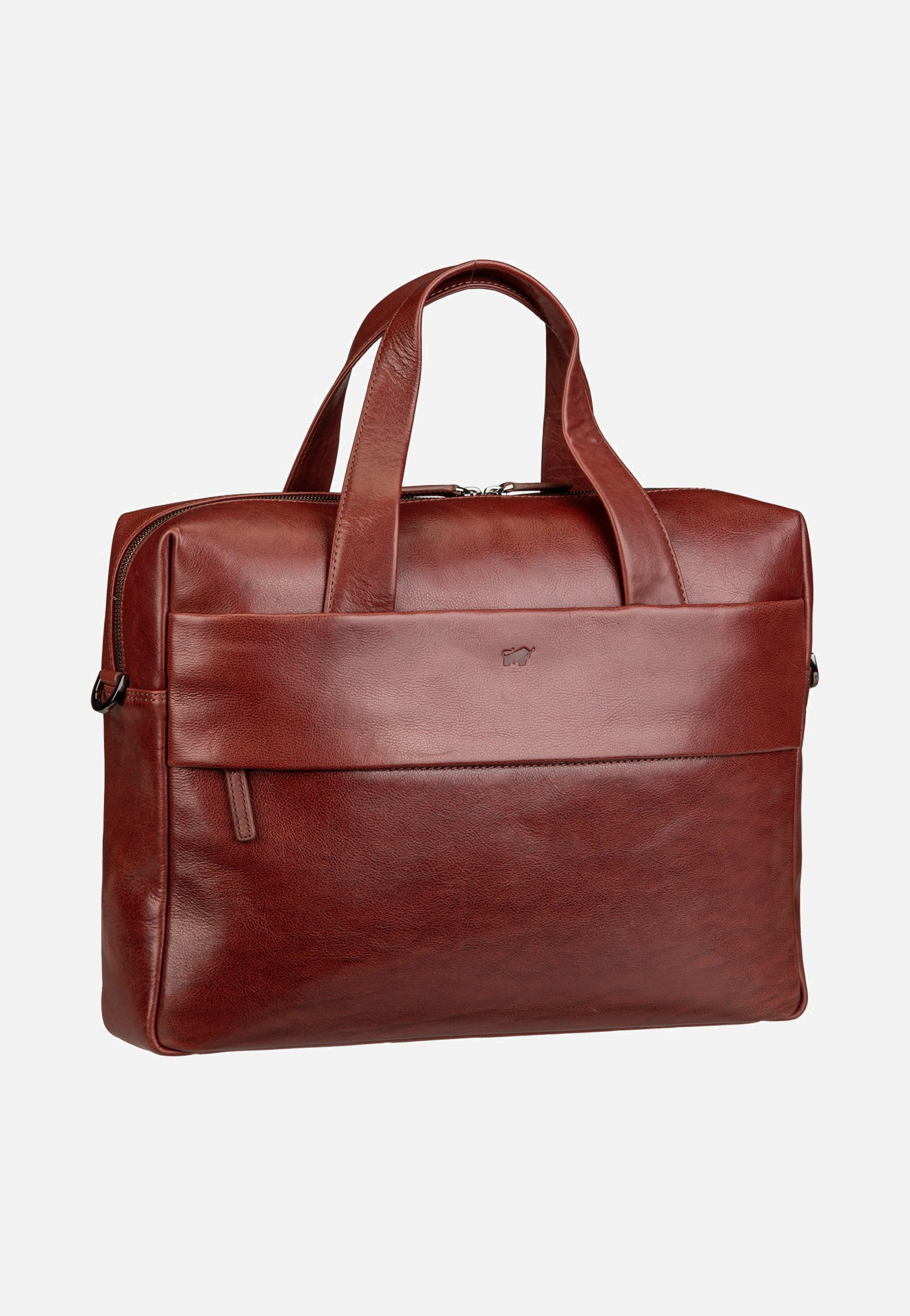 Braun Büffel Arezzo Businesstasche Tabak Briefcase