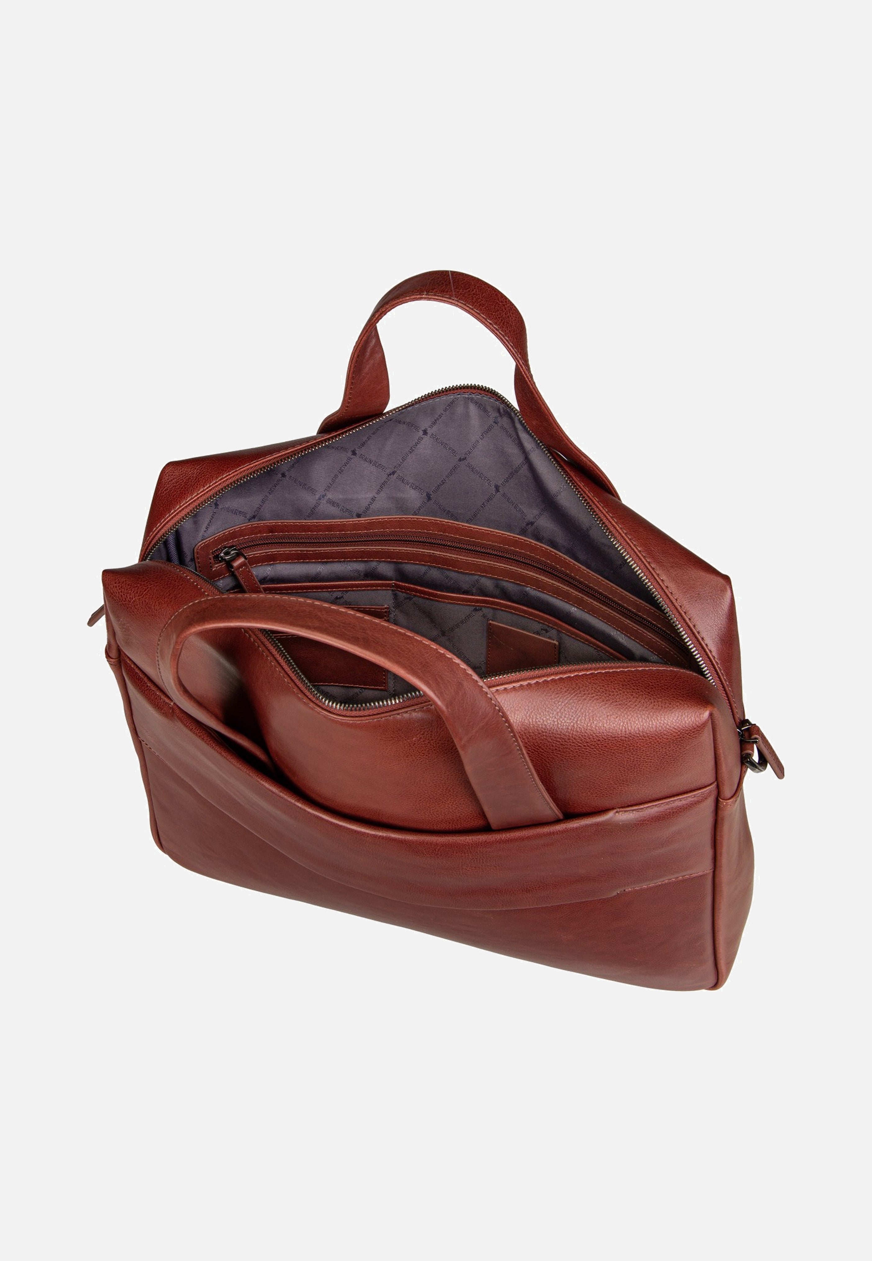 Braun Büffel Arezzo Businesstasche Tabak Briefcase