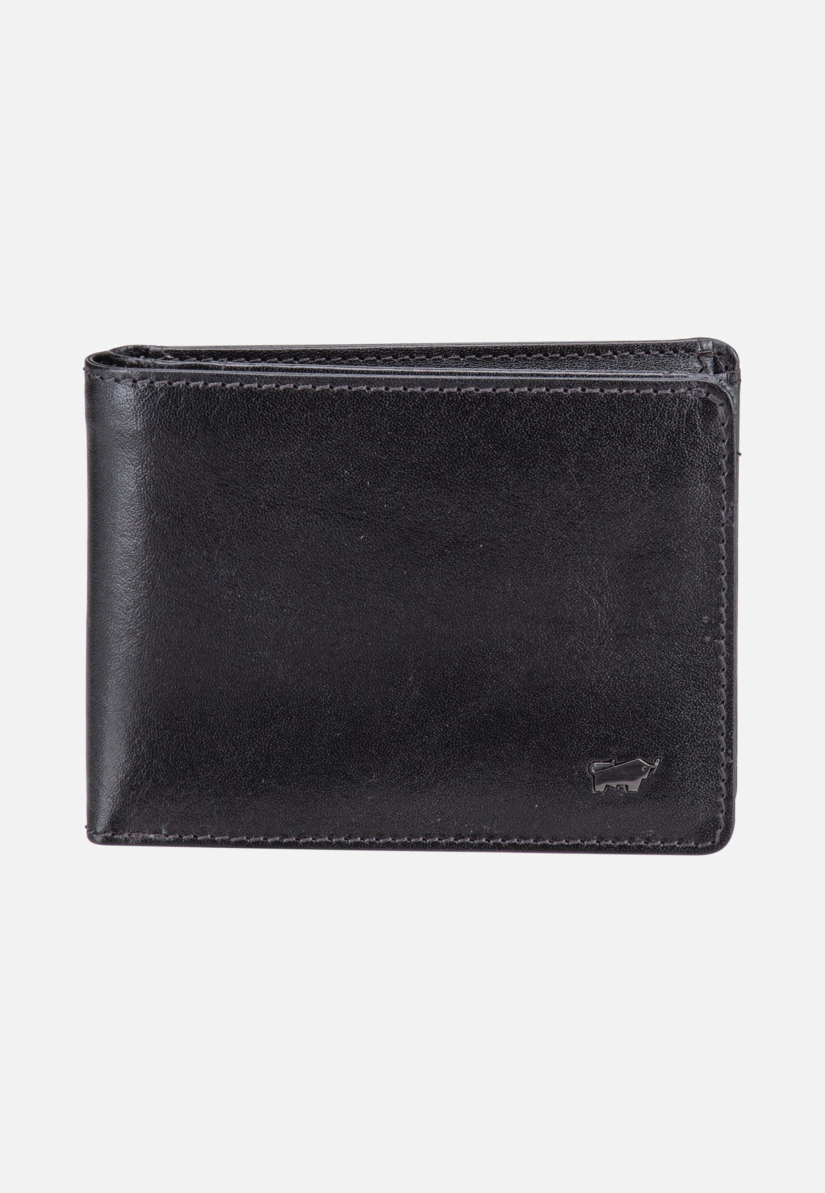 Braun Büffel Country RFID 8Cs Schwarz Wallet