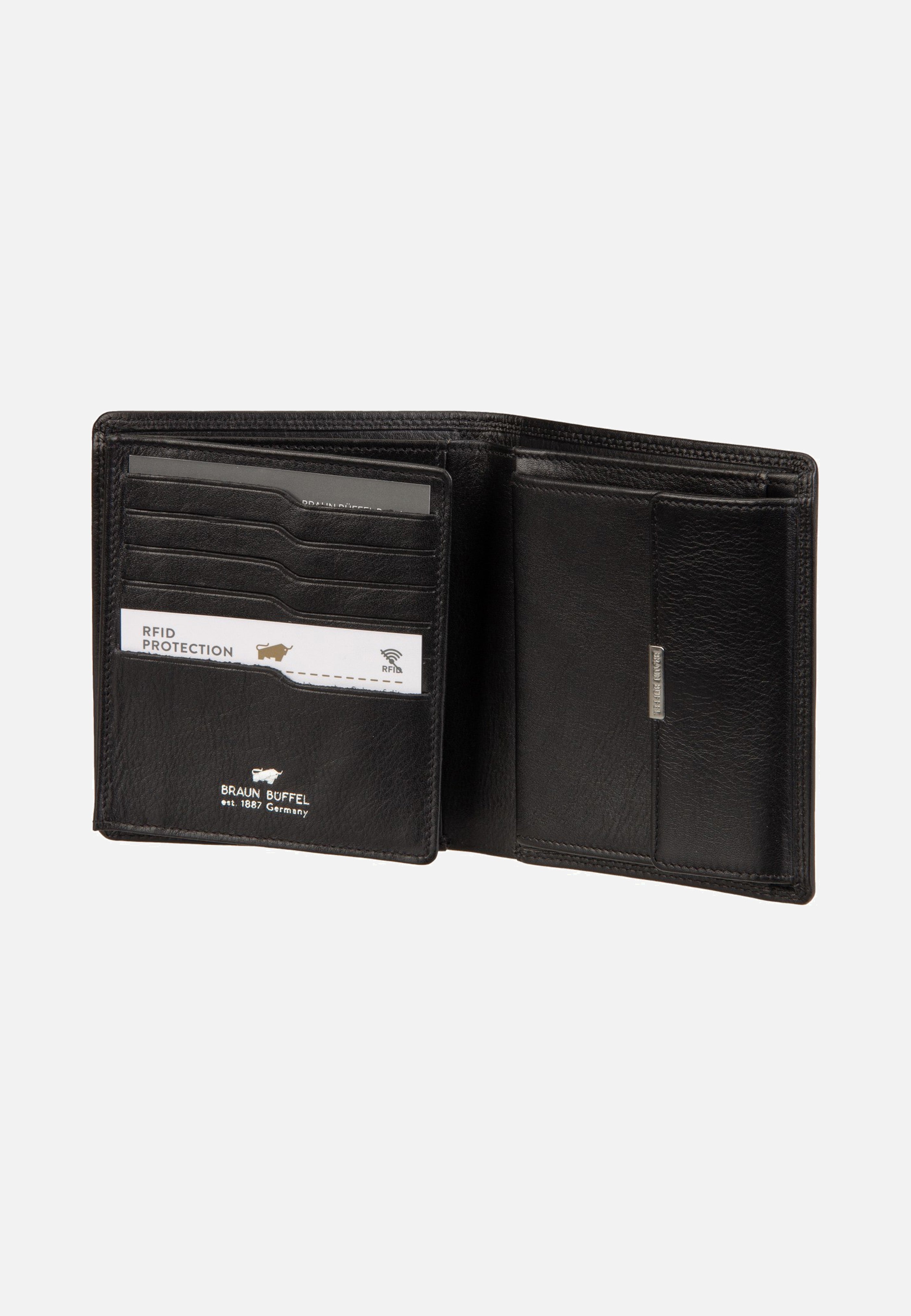 Braun Büffel - Golf RFID Coin Wallet H 12Cs Black - Wallet | Neutral-Image