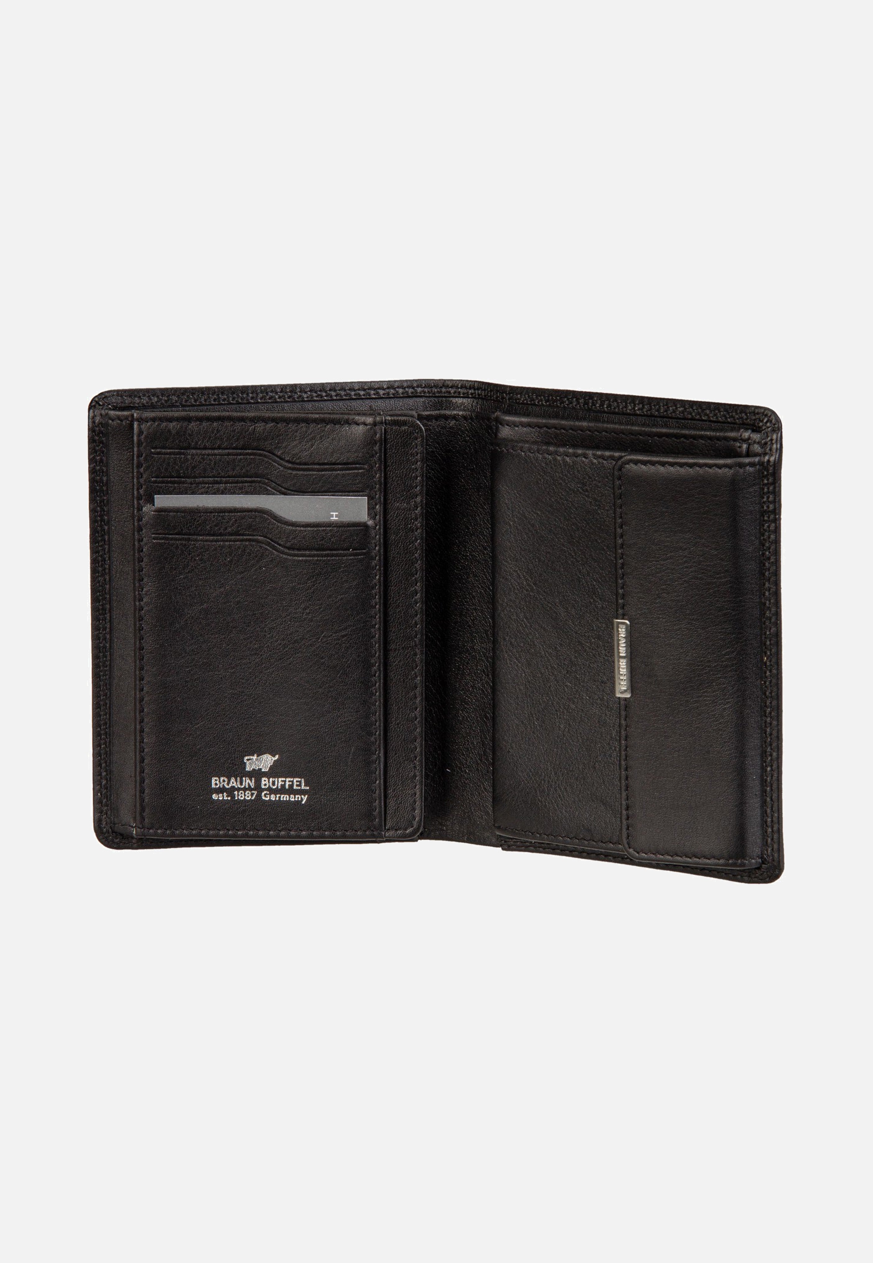 Braun Büffel - Golf RFID Coin Wallet H 8Cs Black - Wallet | Neutral-Image
