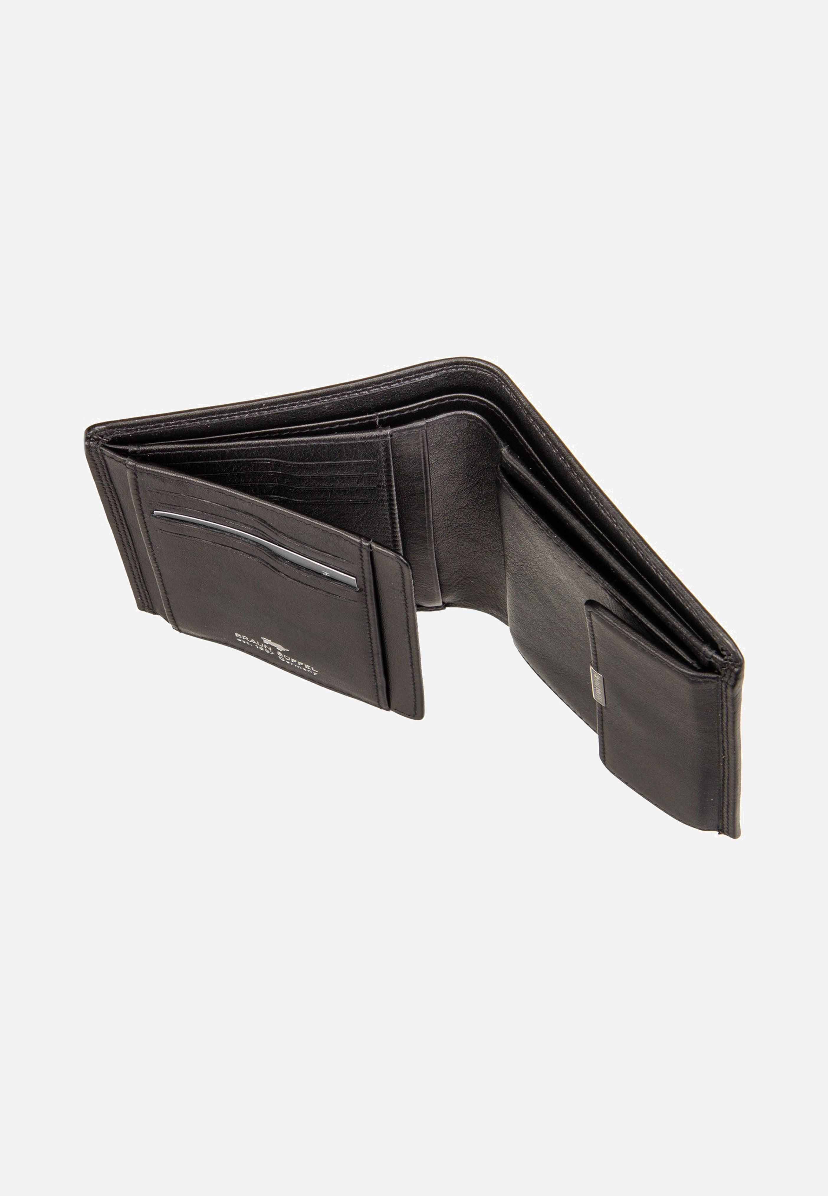Braun Büffel - Golf RFID Coin Wallet H 8Cs Black - Wallet | Neutral-Image