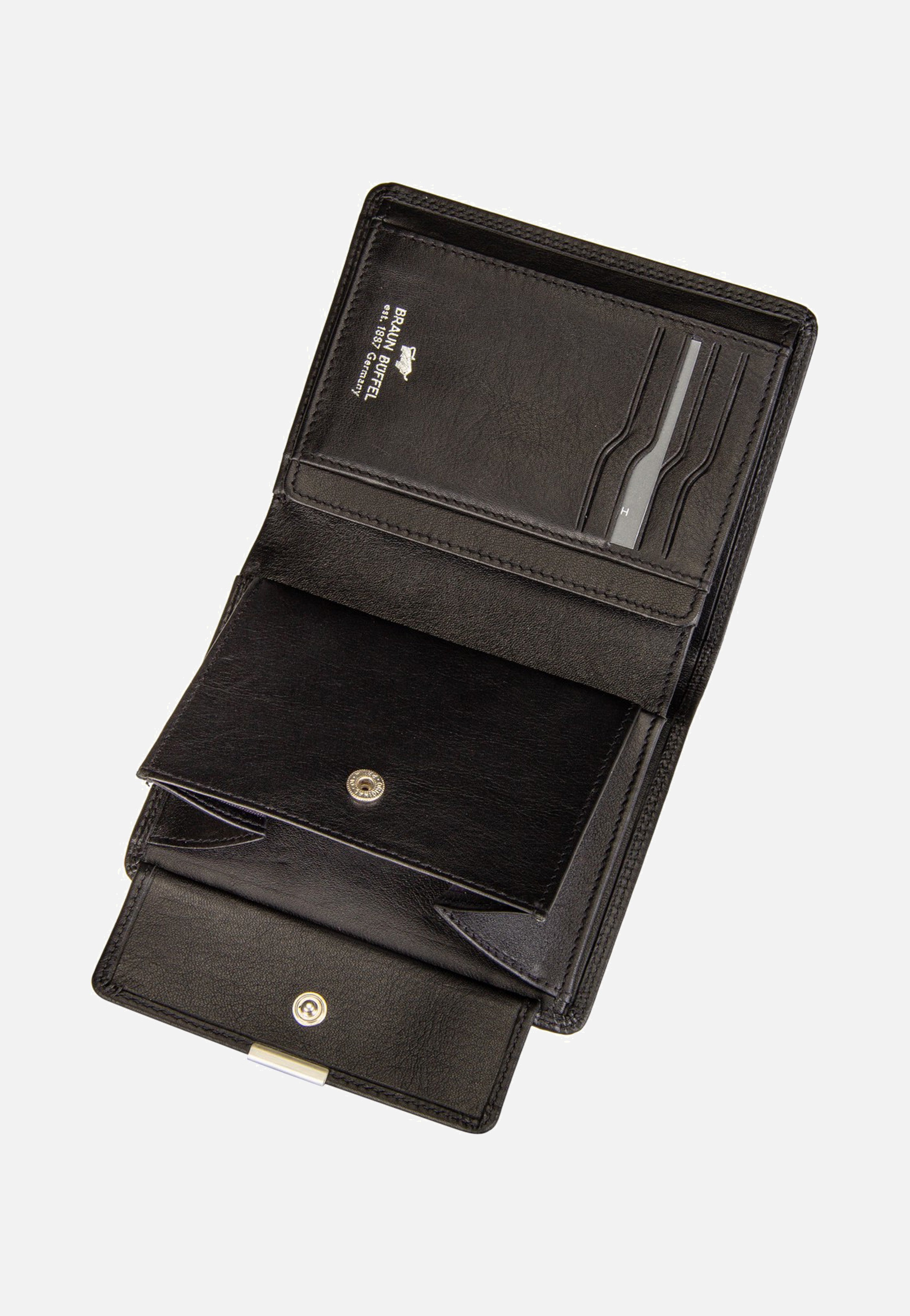 Braun Büffel - Golf RFID Coin Wallet H 8Cs Black - Wallet | Neutral-Image