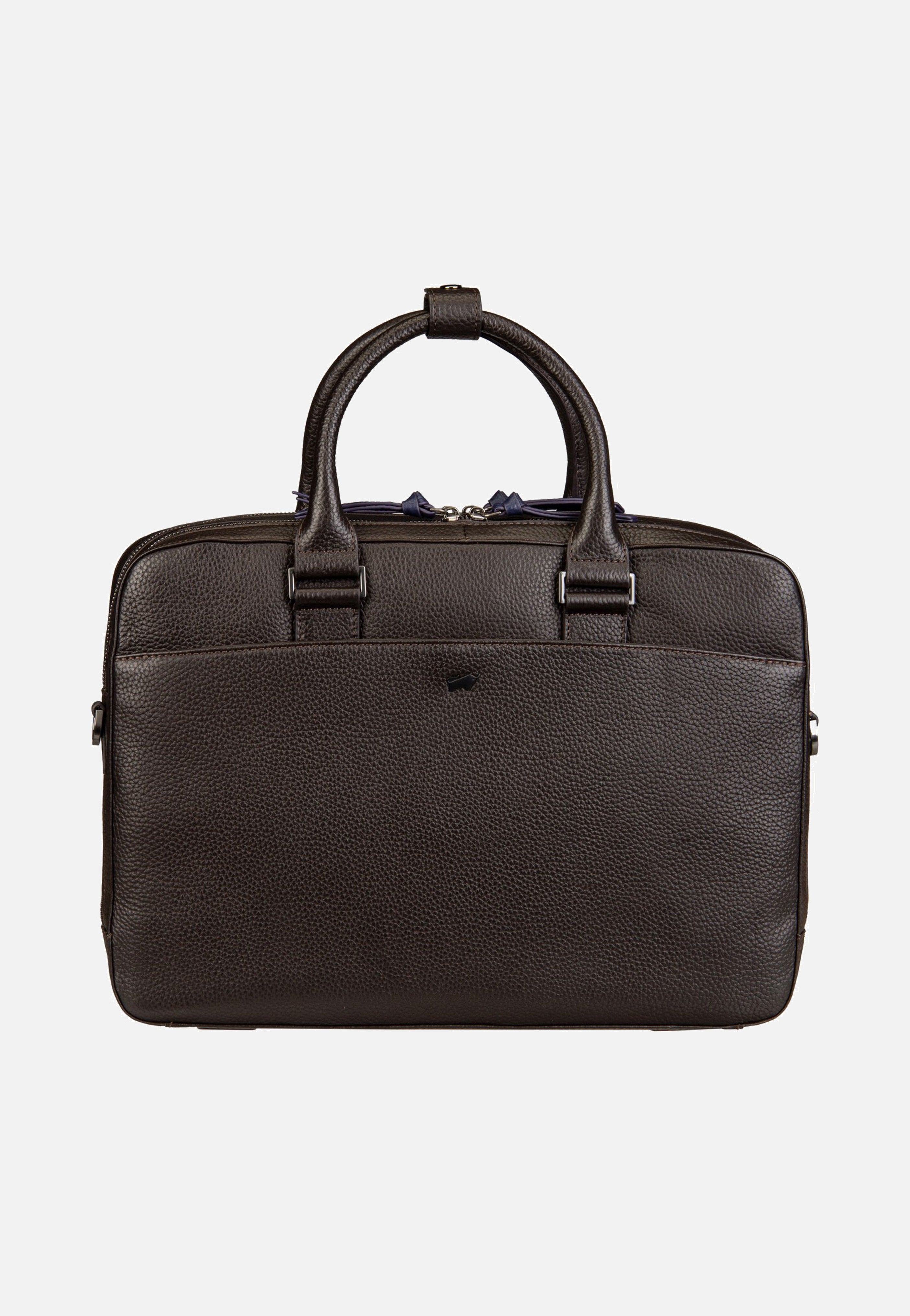 Braun Büffel Novara Business Bag L Braun Briefcase