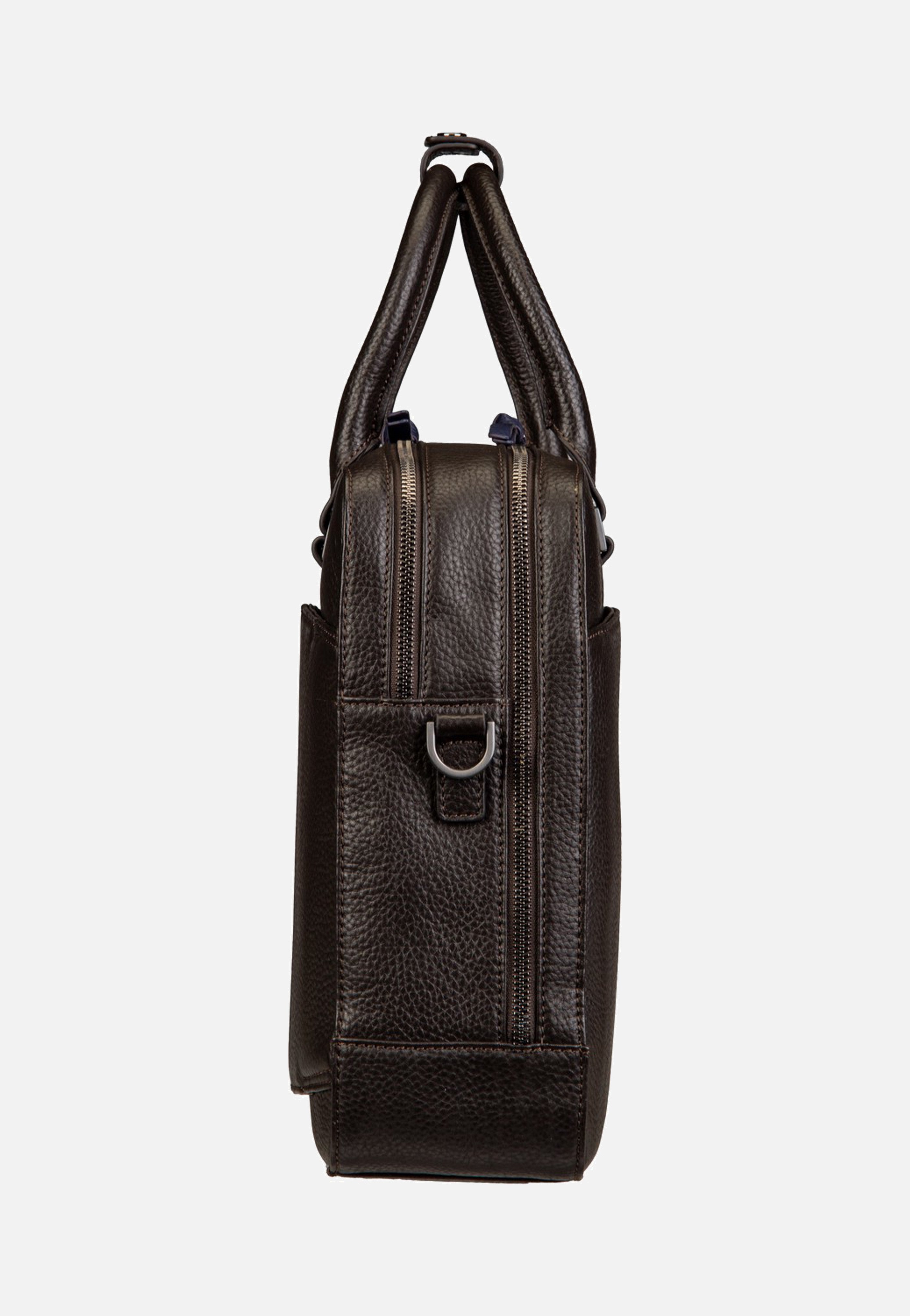 Braun Büffel Novara Business Bag L Braun Briefcase