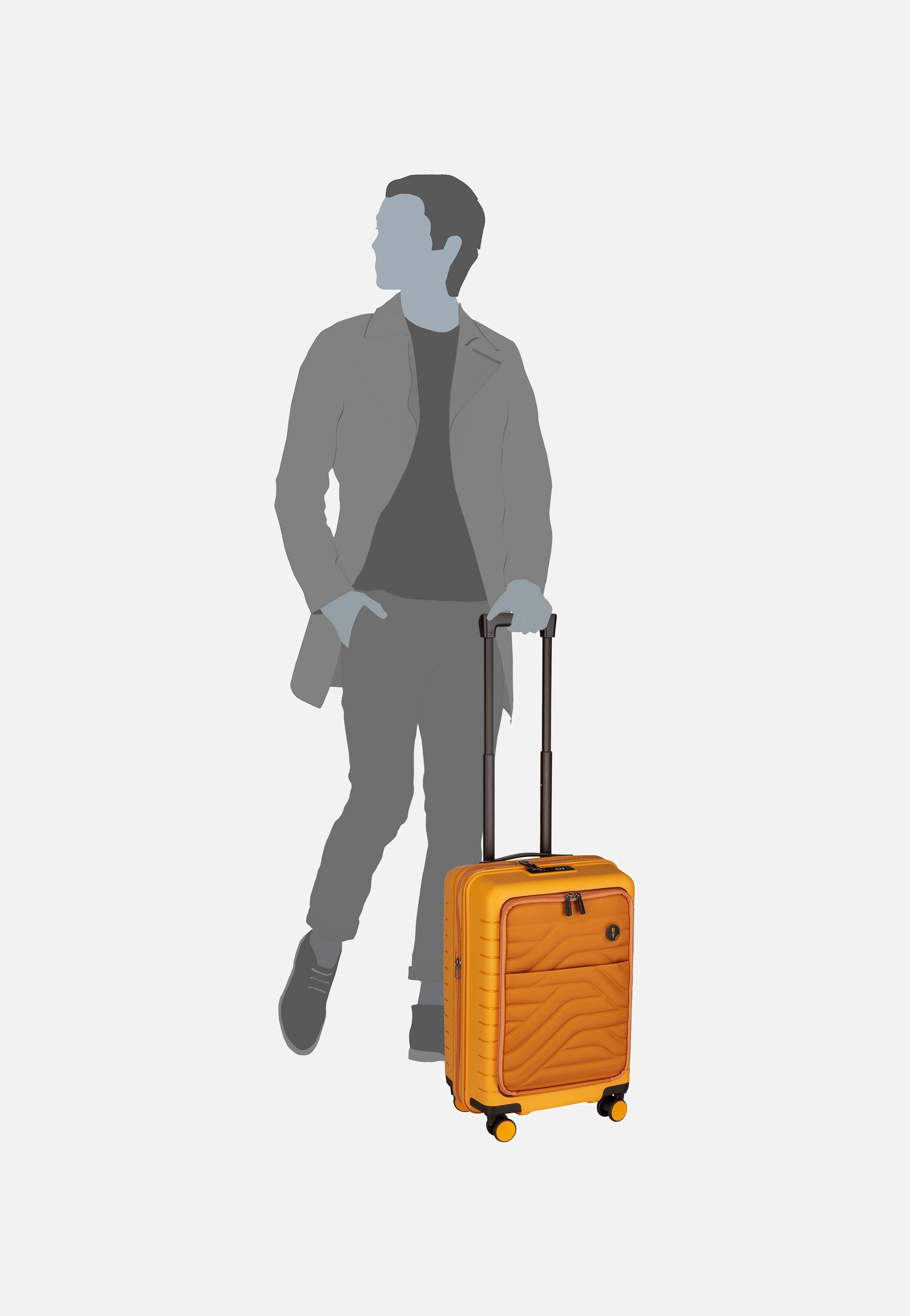 Bric's Ulisse Trolley 8428 Mango - Suitcase | Sakoi