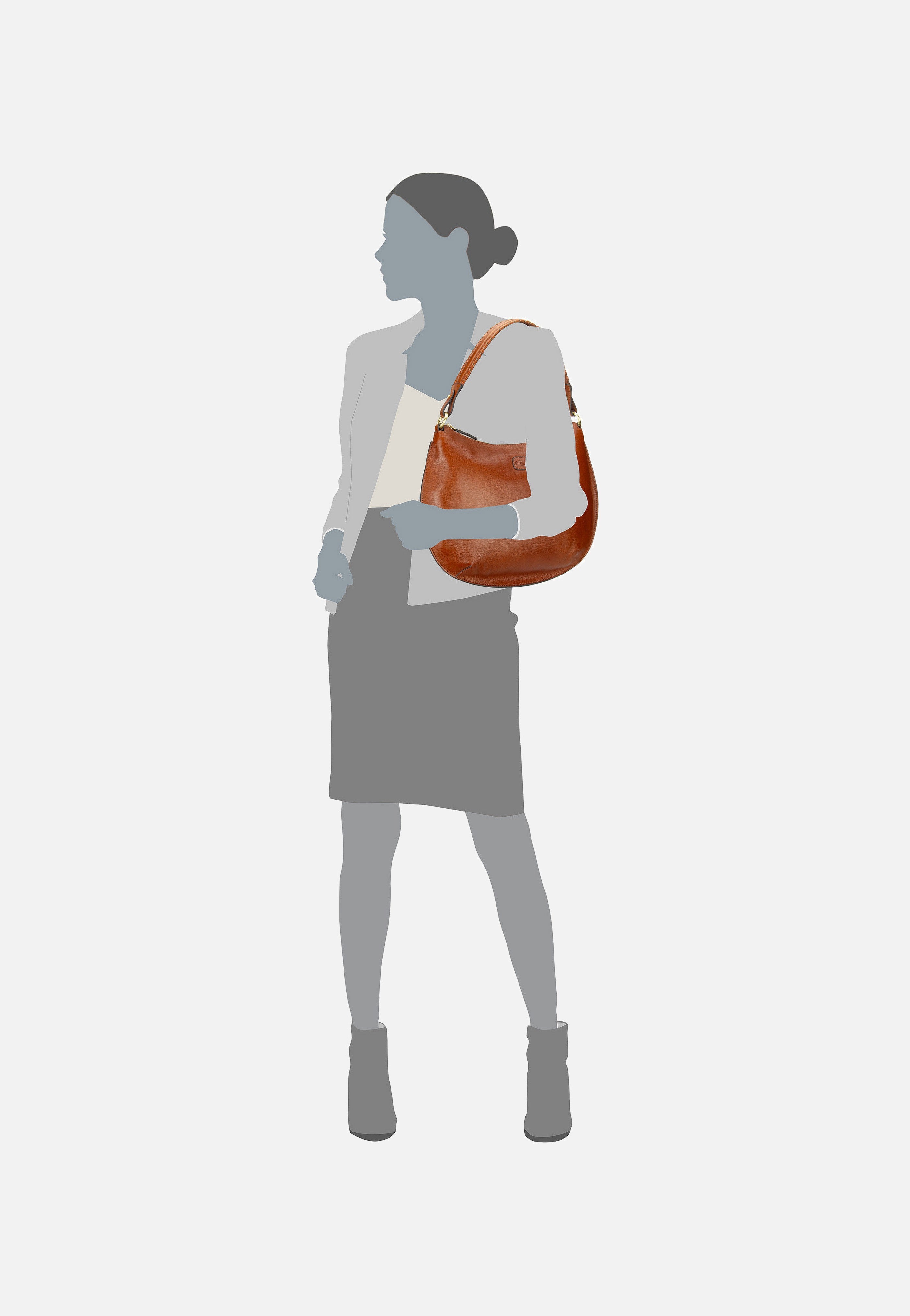 Bric's - Volterra Hobo Bag 5945 Tabacco - Hobo Bag | Women-Image