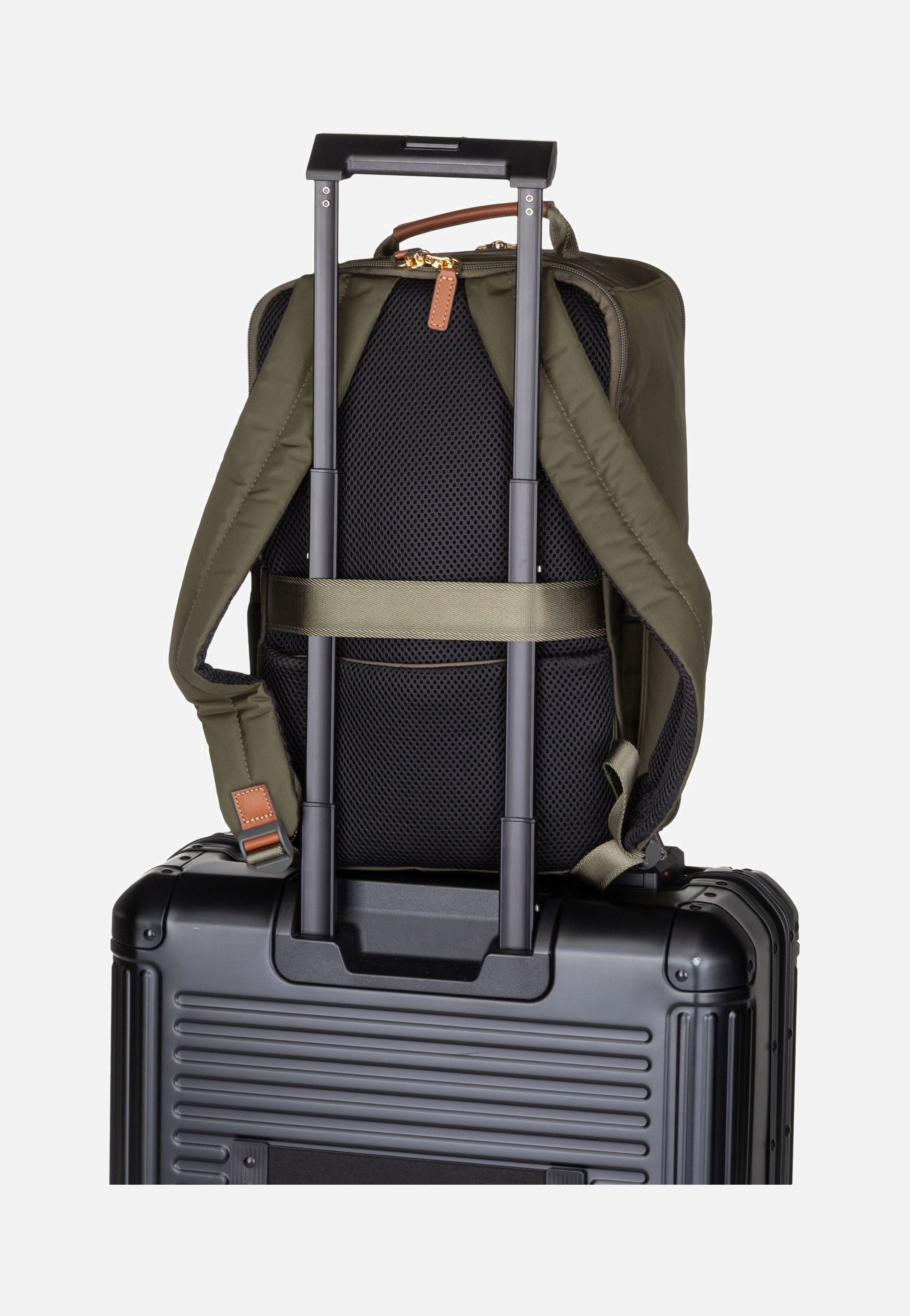 Bric's X-Travel Underseat BP 45061 Olive - Travel Backpack | Sakoi