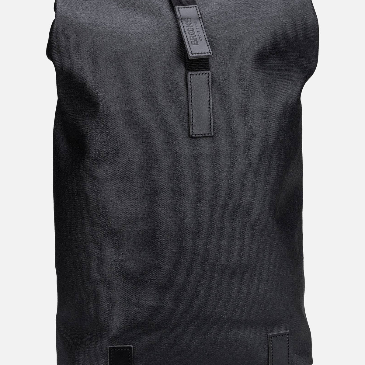 Brooks England Pickwick Cotton Canvas 12 L Black - Rolltop 