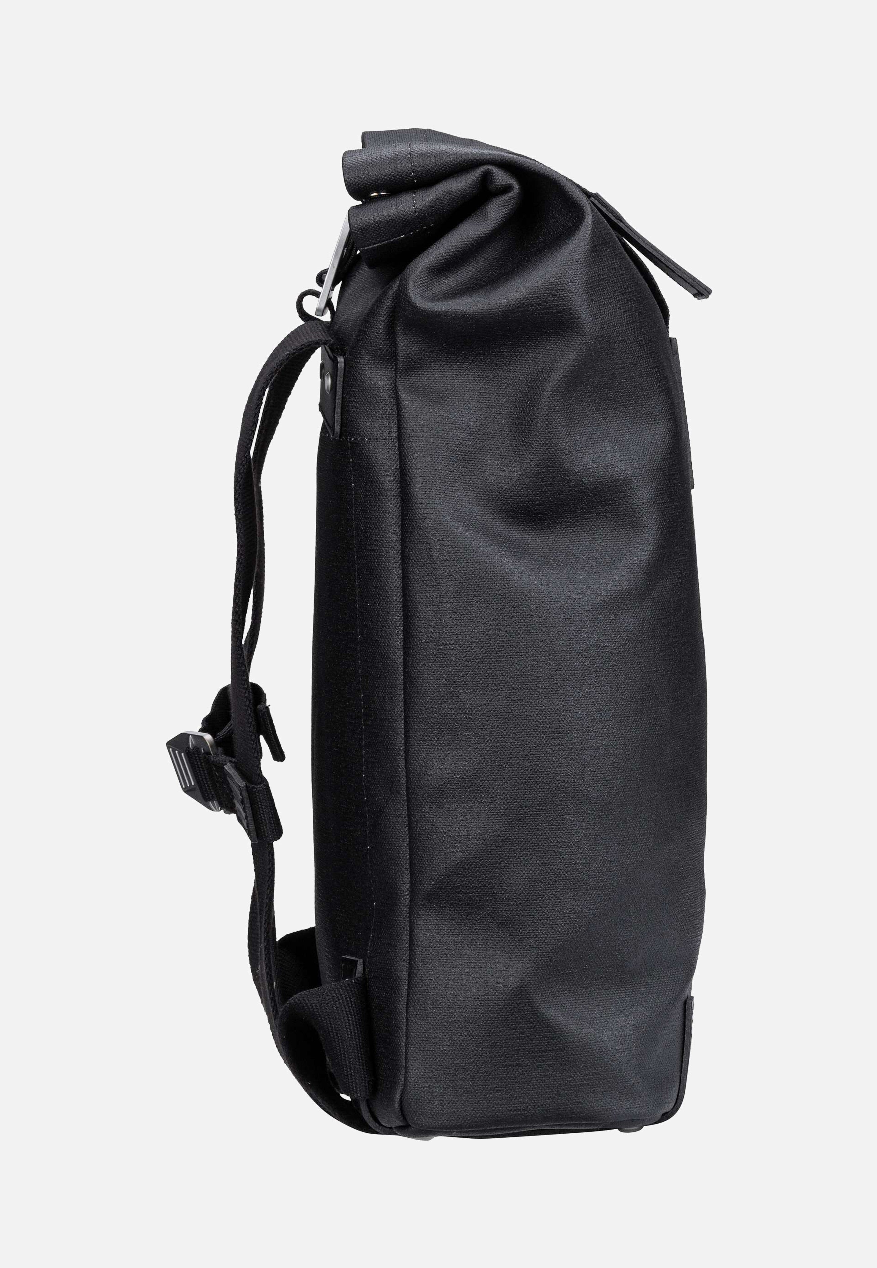 Brooks England Pickwick Cotton Canvas 12 L Black - Rolltop