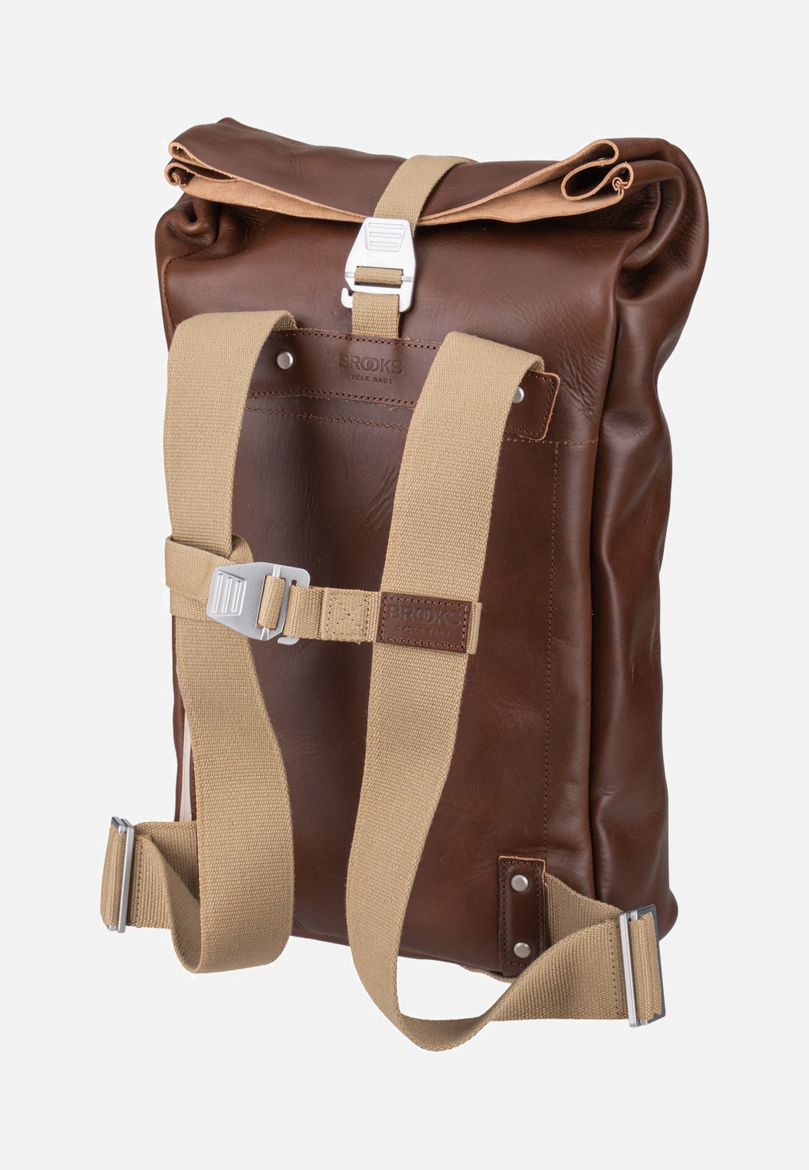Brooks England Pickwick Reflective Leather 12L Brown - Rolltop