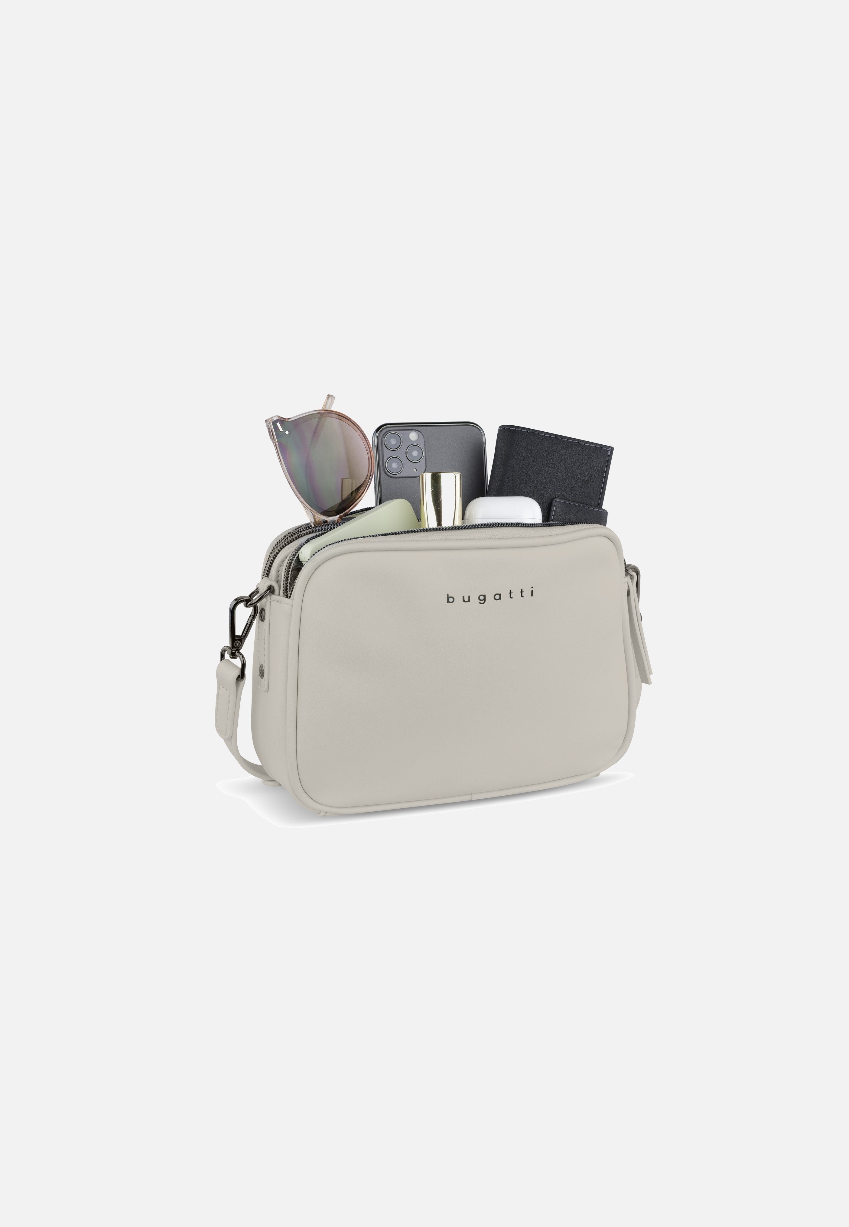 Bugatti Almata Crossbody Bag Beige Crossbody Bag