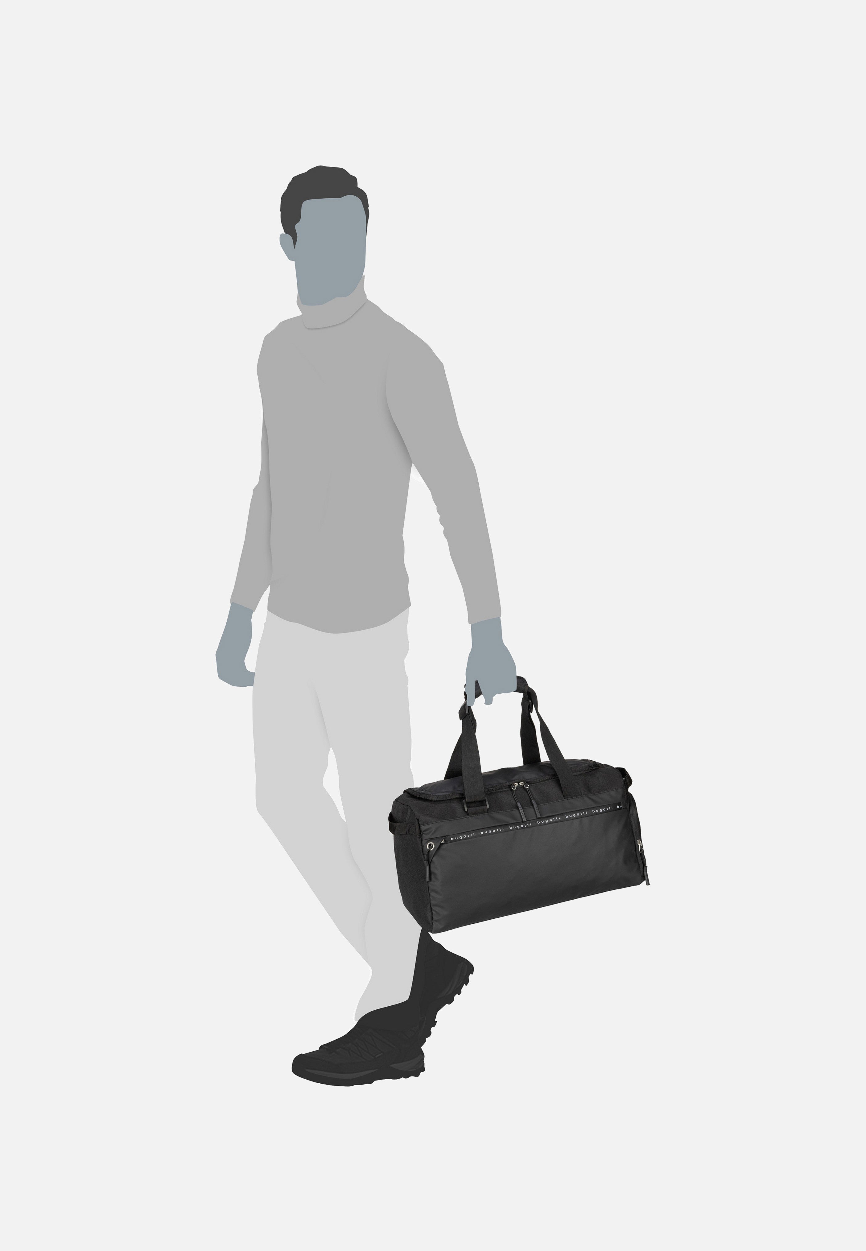 Bugatti Blanc DeLight Sportsbag Schwarz - Dufflebag | Sakoi