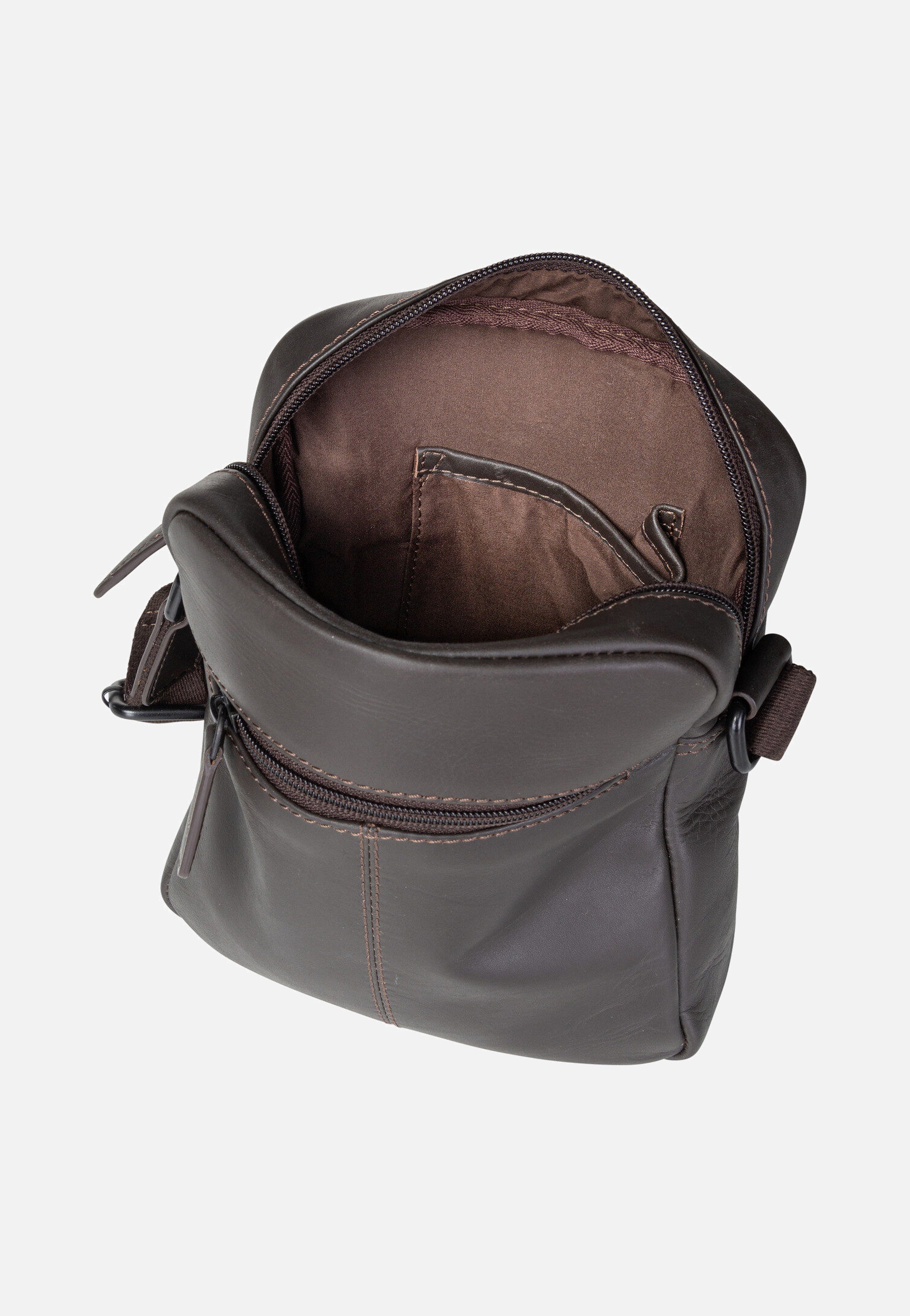 Bugatti - Clark Small Braun - Shoulder Bag | Men-Image