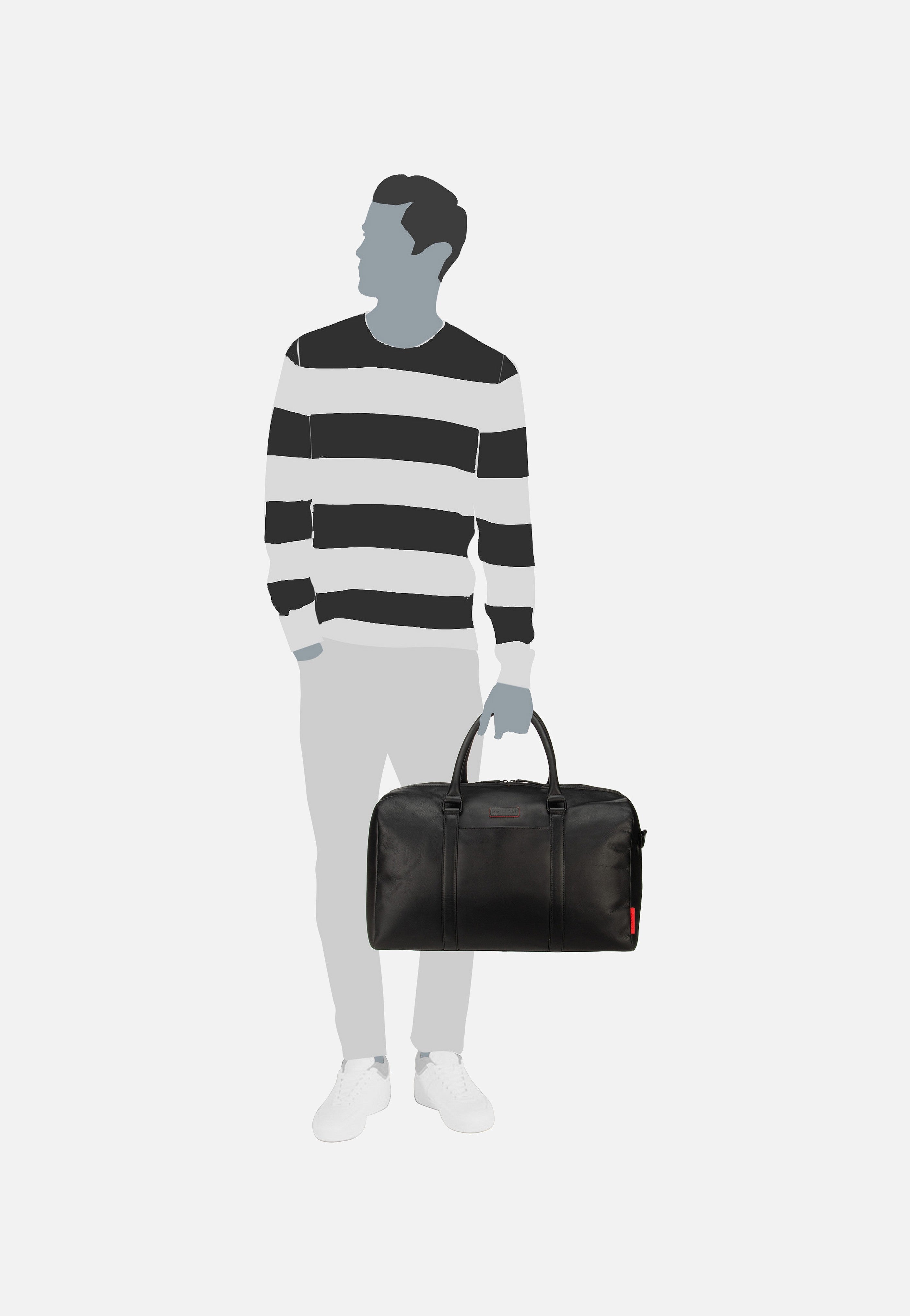 Bugatti - Clark Schwarz - Weekender | Men-Image