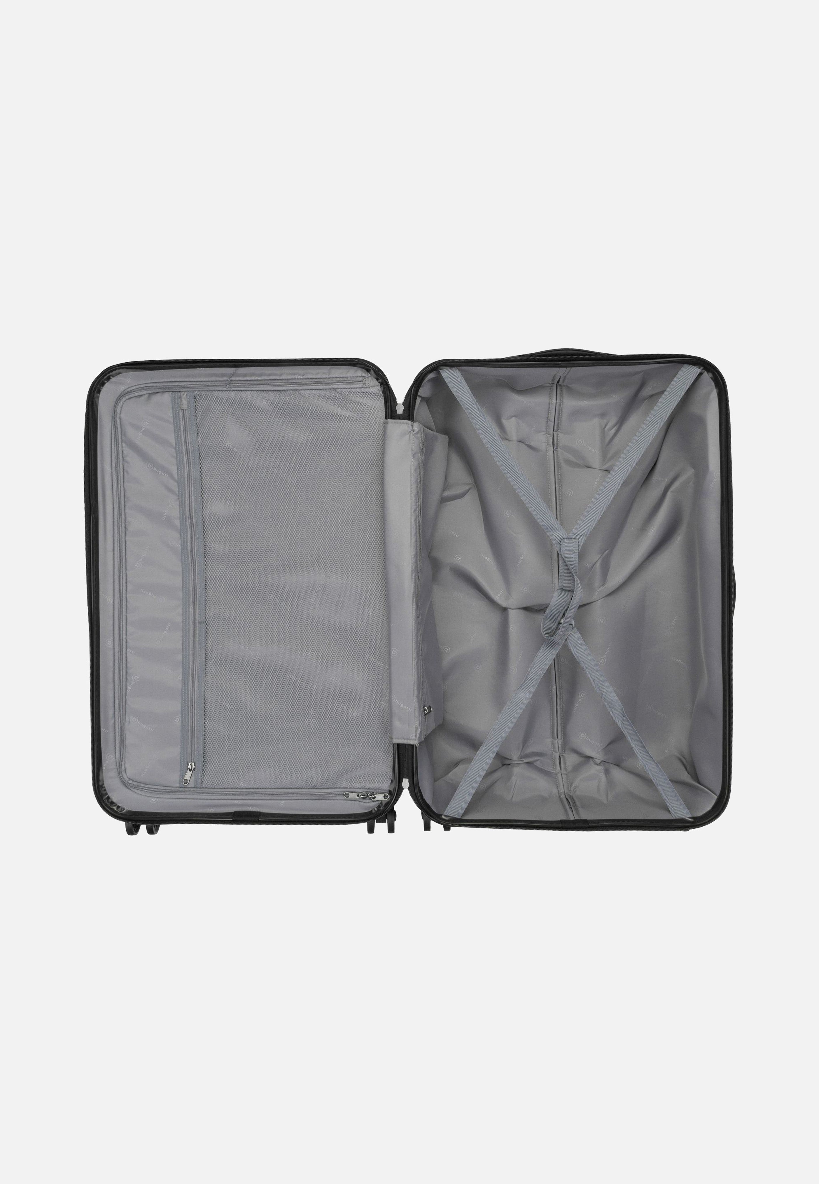 Bugatti Corium Hard Top L Silber Suitcase